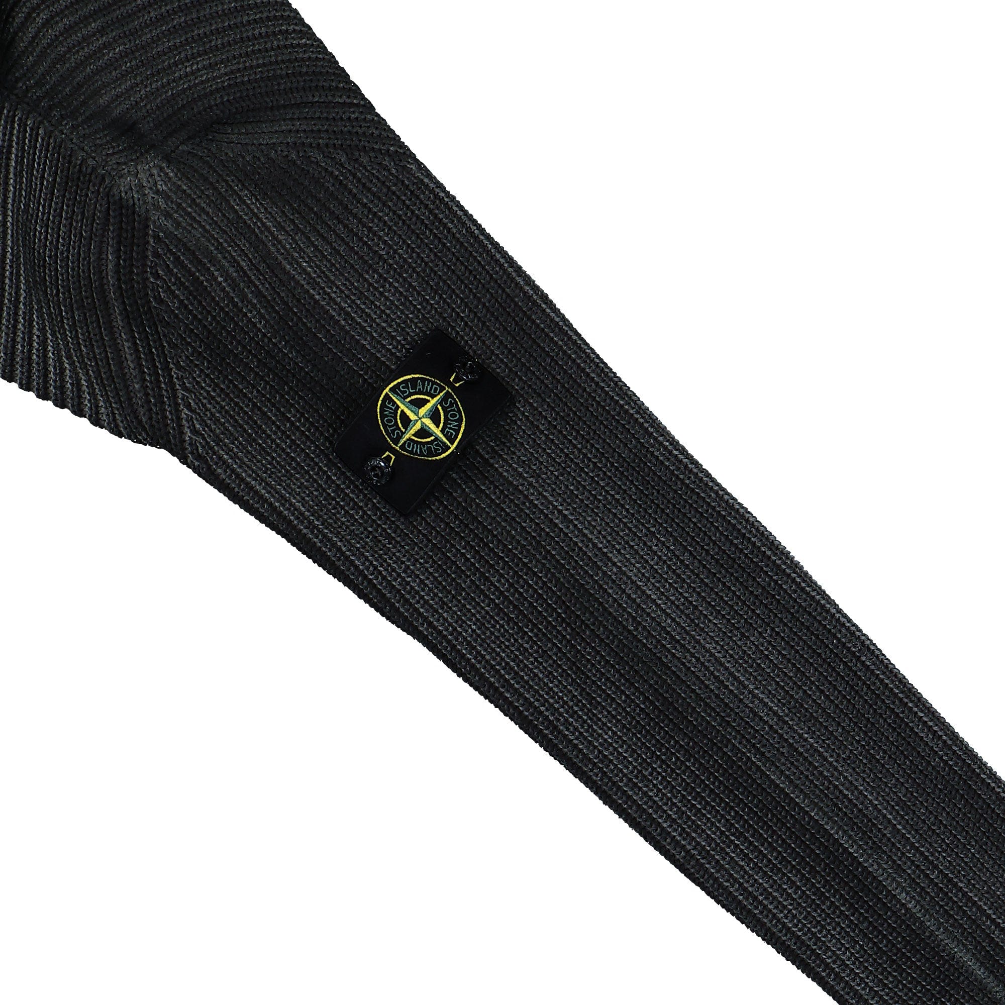Stone Island Crewneck Jumper With Two Tone Spray And Fishermans Rib