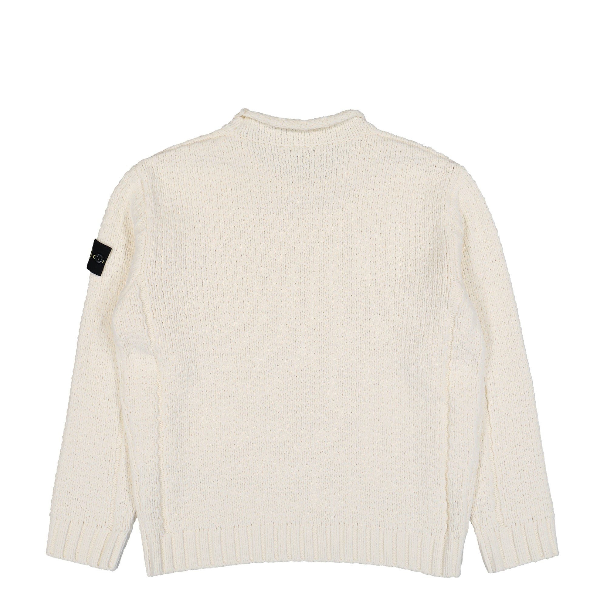 Stone Island Mock Neck Jumper With Reverse Stitch Details