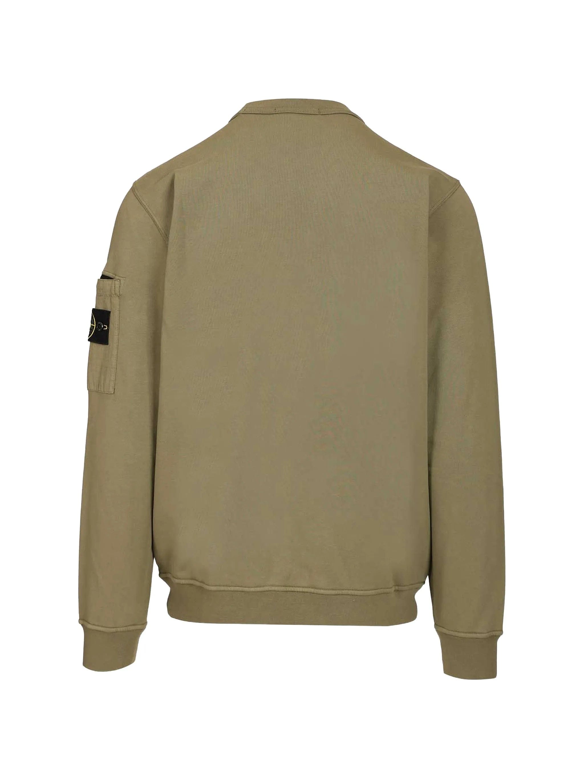 Stone Island 6100019 cotton fleece sweatshirt