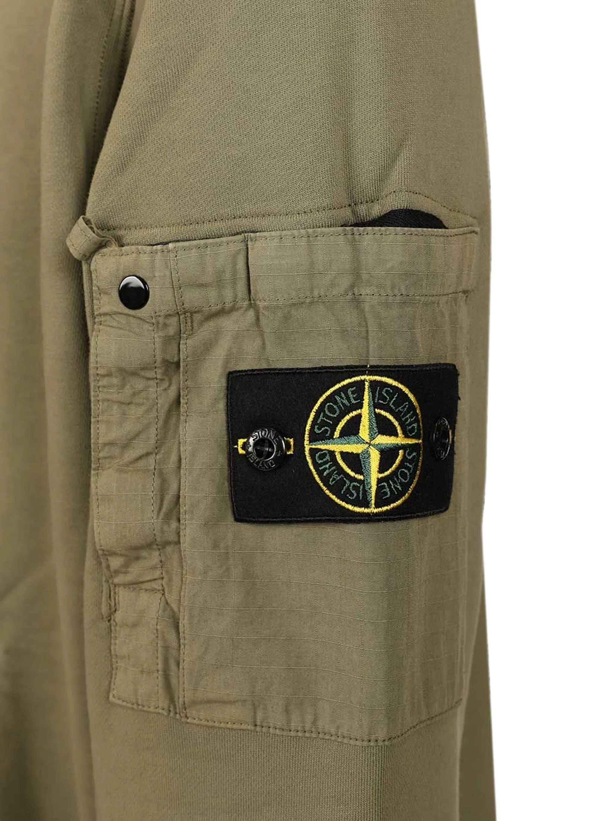 Stone Island 6100019 cotton fleece sweatshirt
