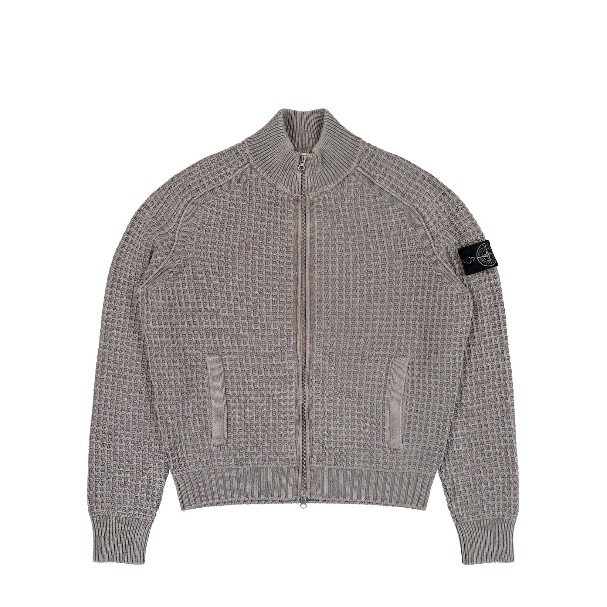 Stone Island Knitted Full - Zip Cardigan