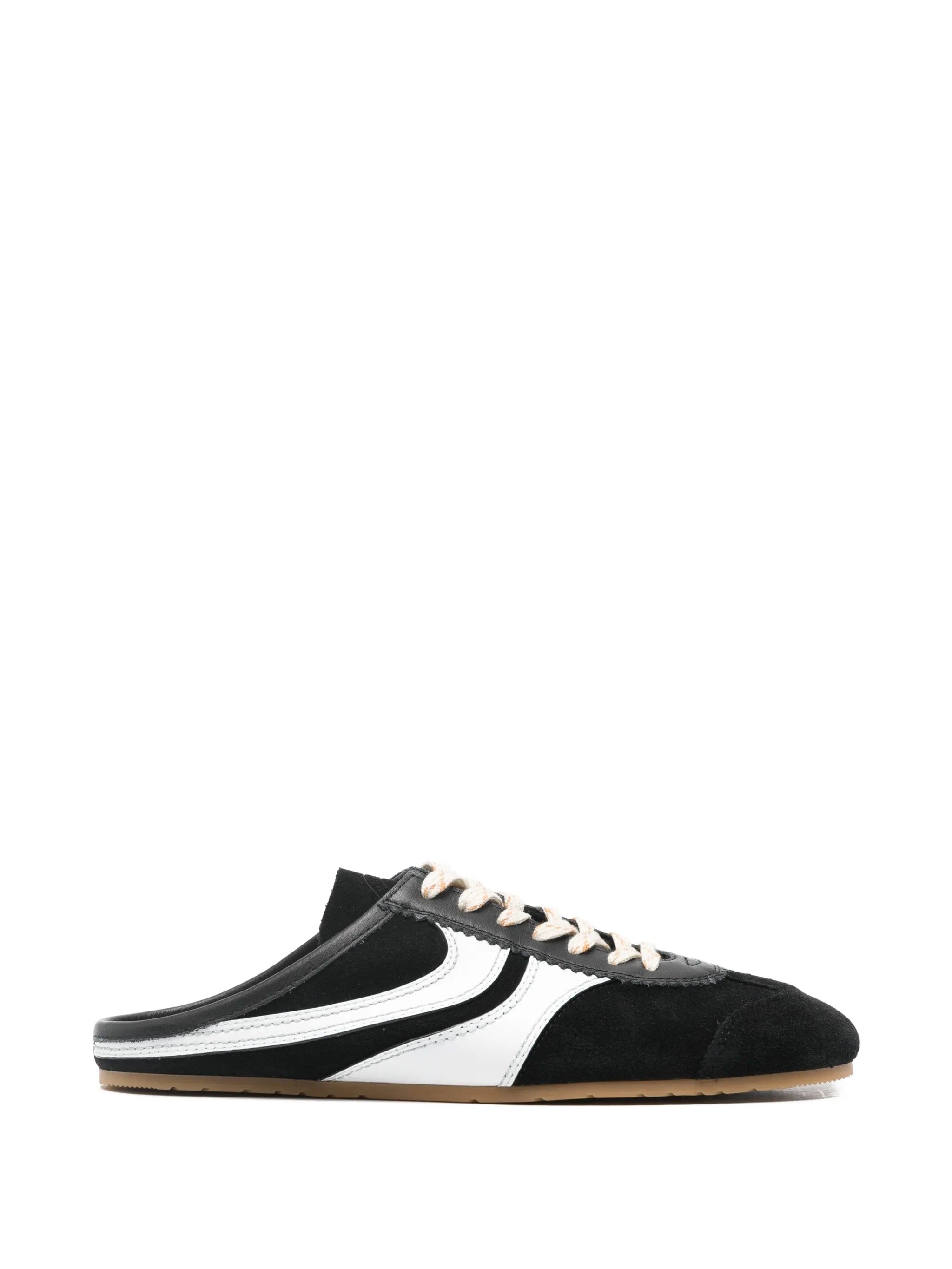 Dries Van Noten striped slip - on sneakers