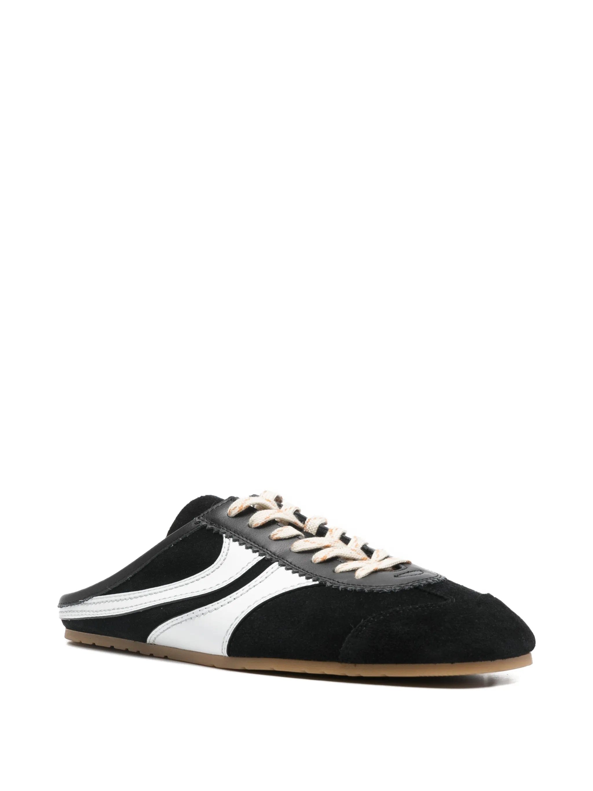 Dries Van Noten striped slip - on sneakers