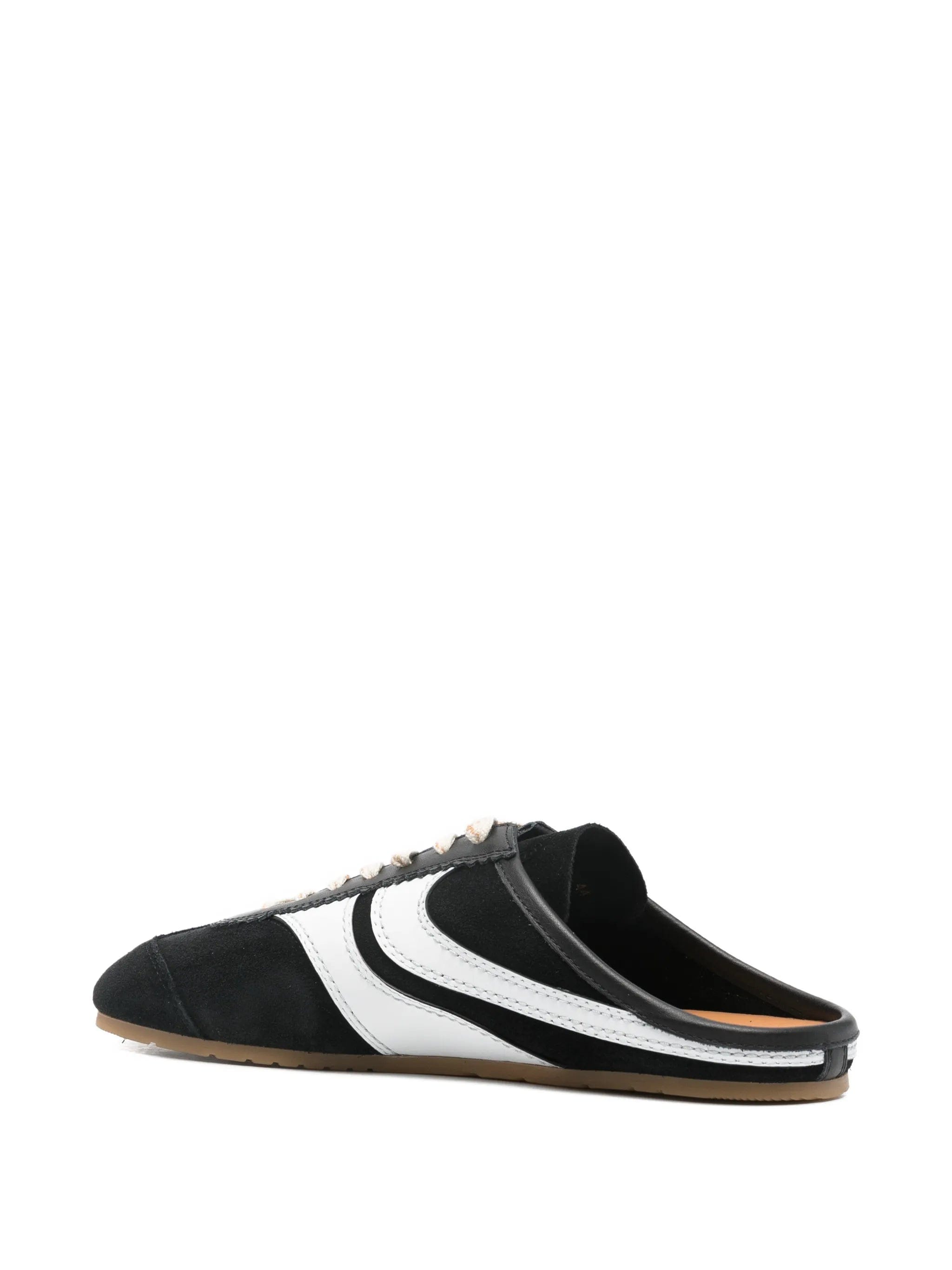 Dries Van Noten striped slip - on sneakers