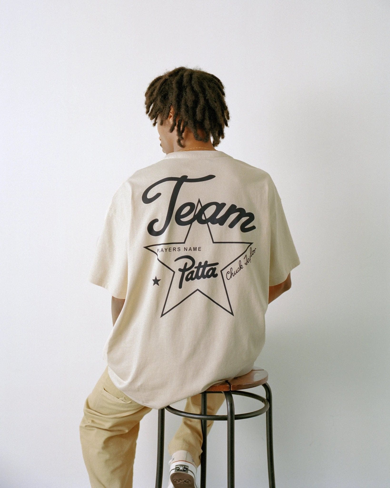 Converse Patta x Converse Anniversary T-Shirt (Natural Ivory)