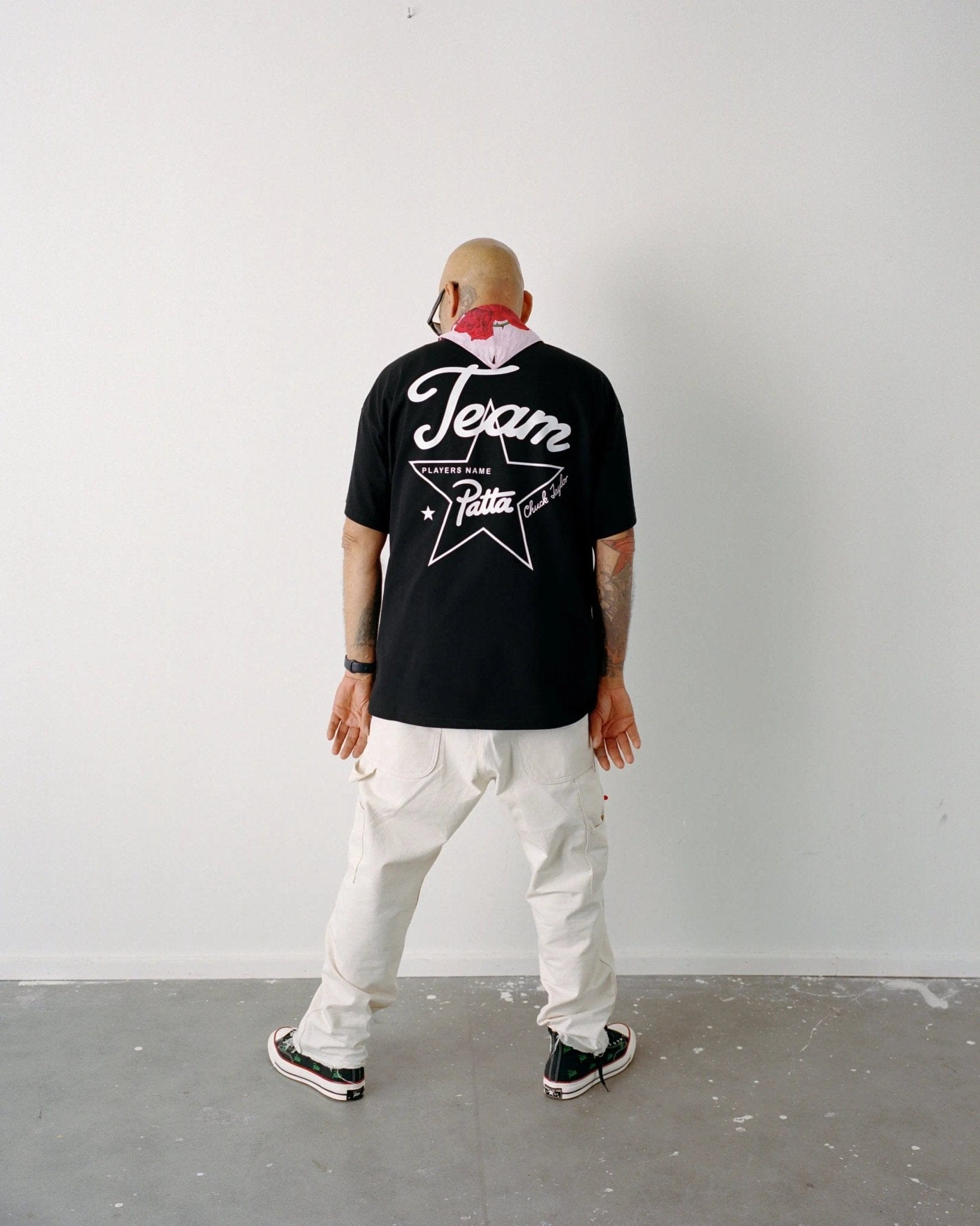 Converse Patta x Converse Anniversary T-Shirt (Converse Black)