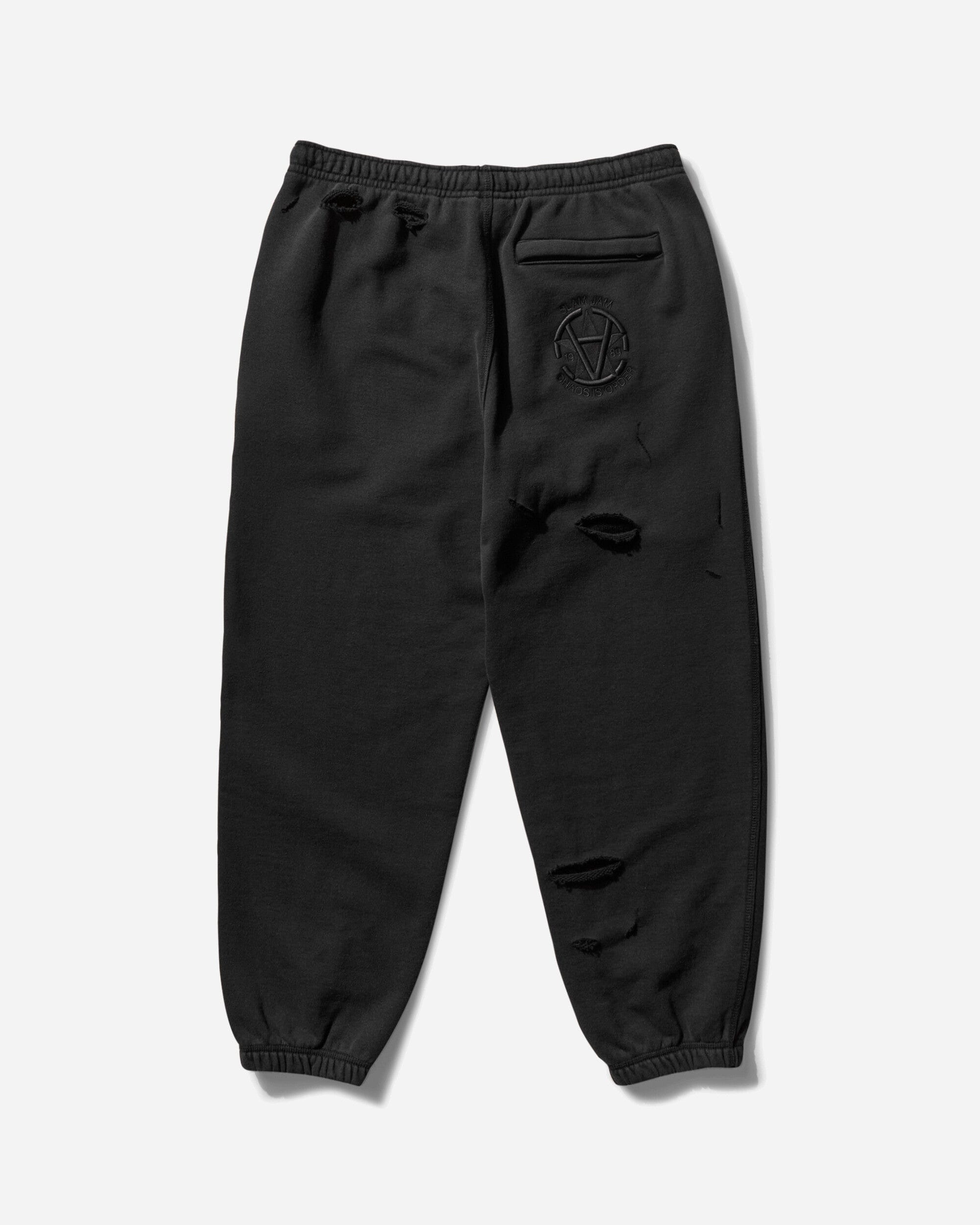 Converse Slam Jam Destroyed Sweatpants Black