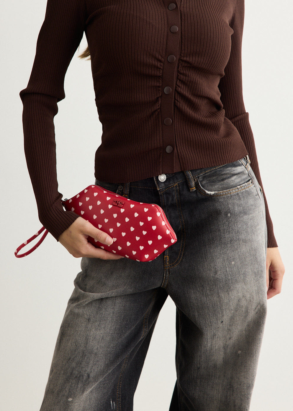 Ganni Bou Make Up Pouch