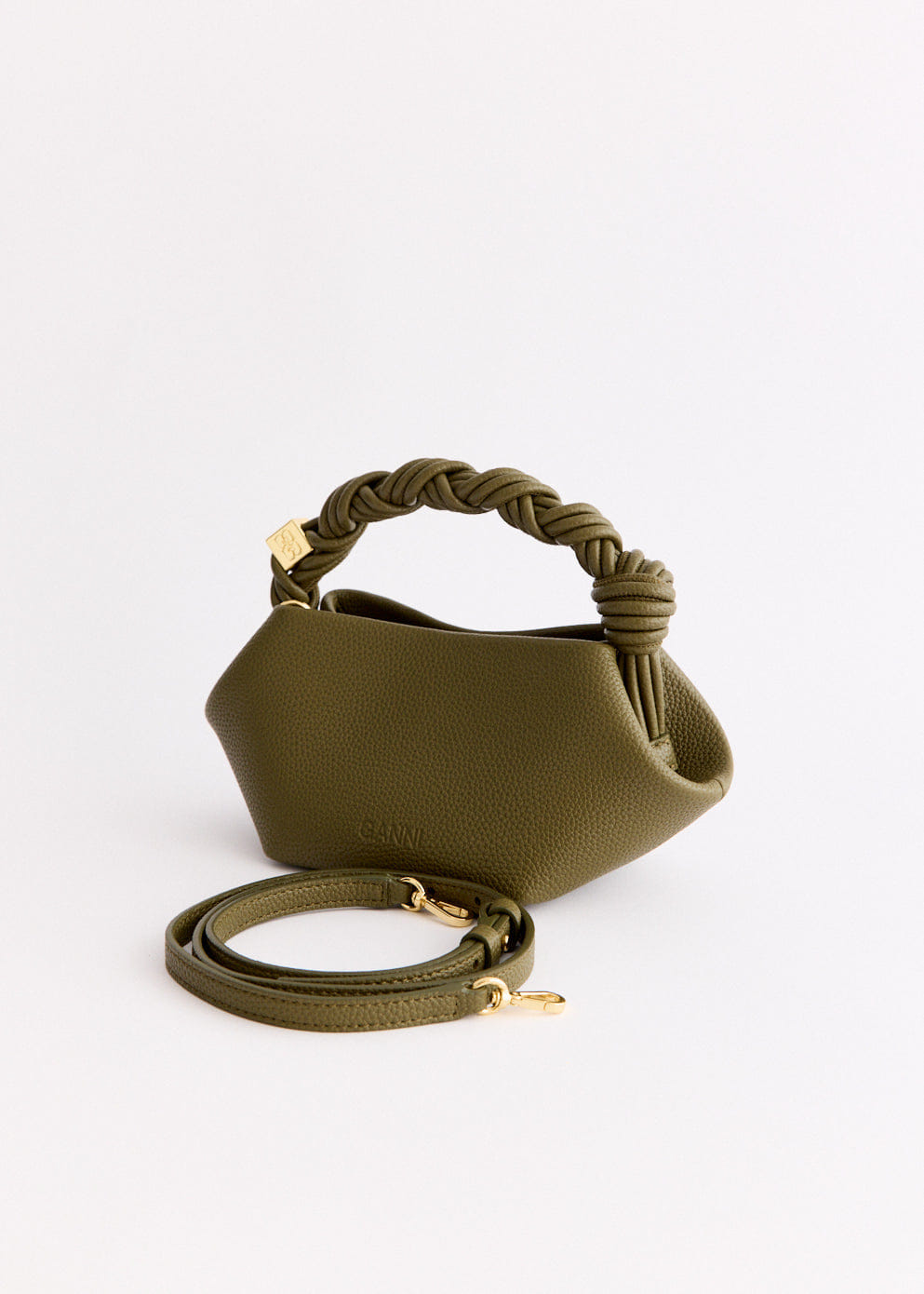 Ganni Grained Mini Bou Bag