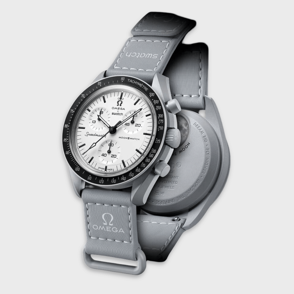 Swatch x Omega Bioceramic 1965