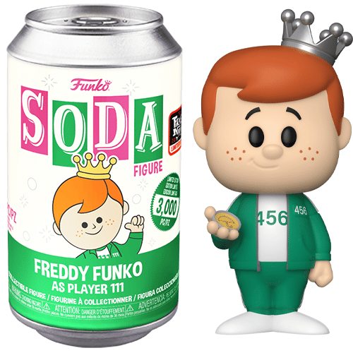 Funko Soda Freddy as Player 456 Opened - 2022 Fright Night Exclusive