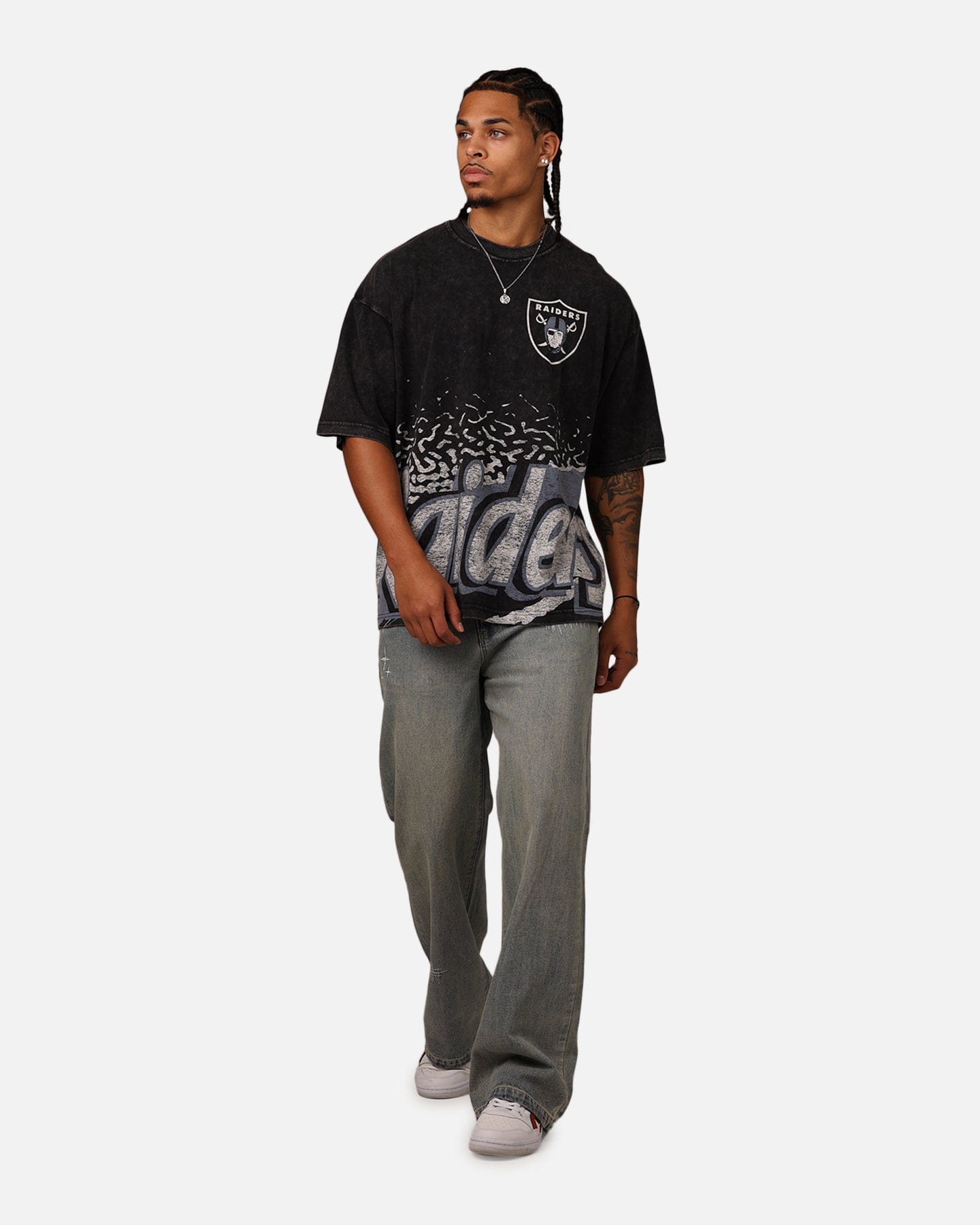 New Era Las Vegas Raiders Sport Class T - Shirt Washed Black
