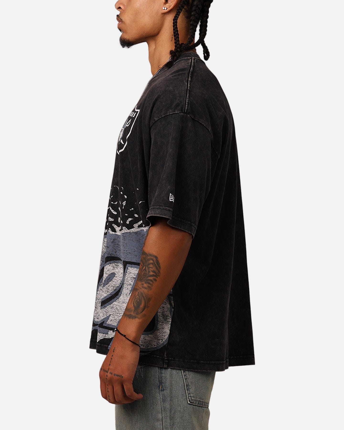 New Era Las Vegas Raiders Sport Class T - Shirt Washed Black