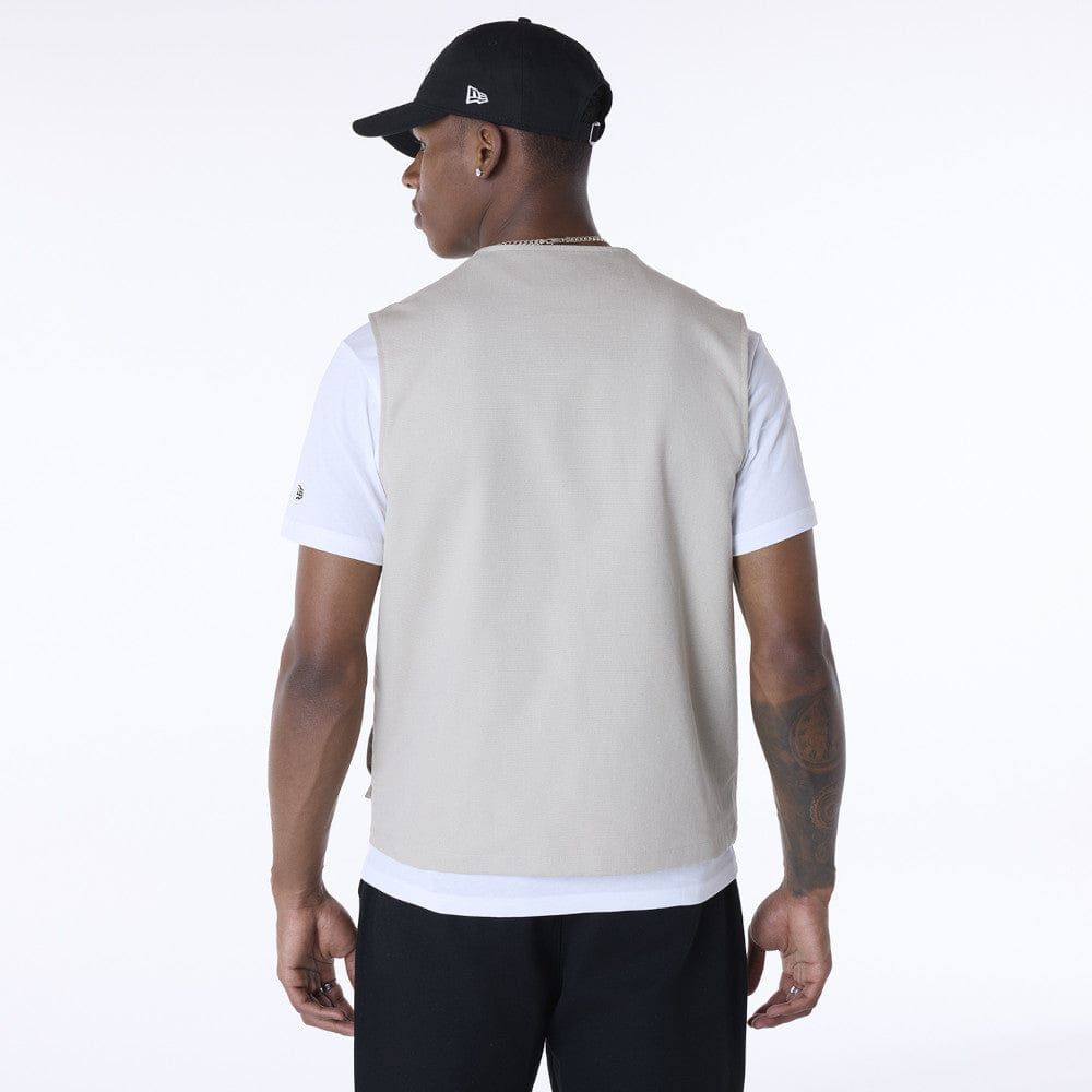 New Era Utility Vest Cream