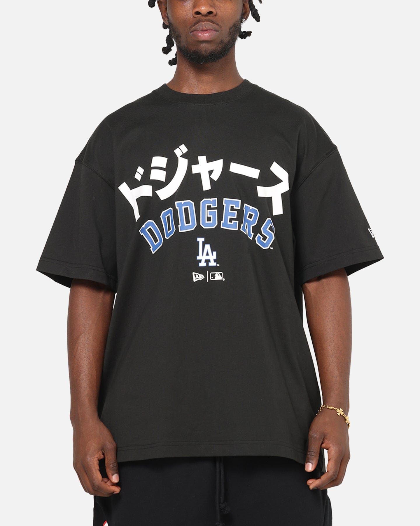 New Era Los Angeles Dodgers Kanji T - Shirt Black