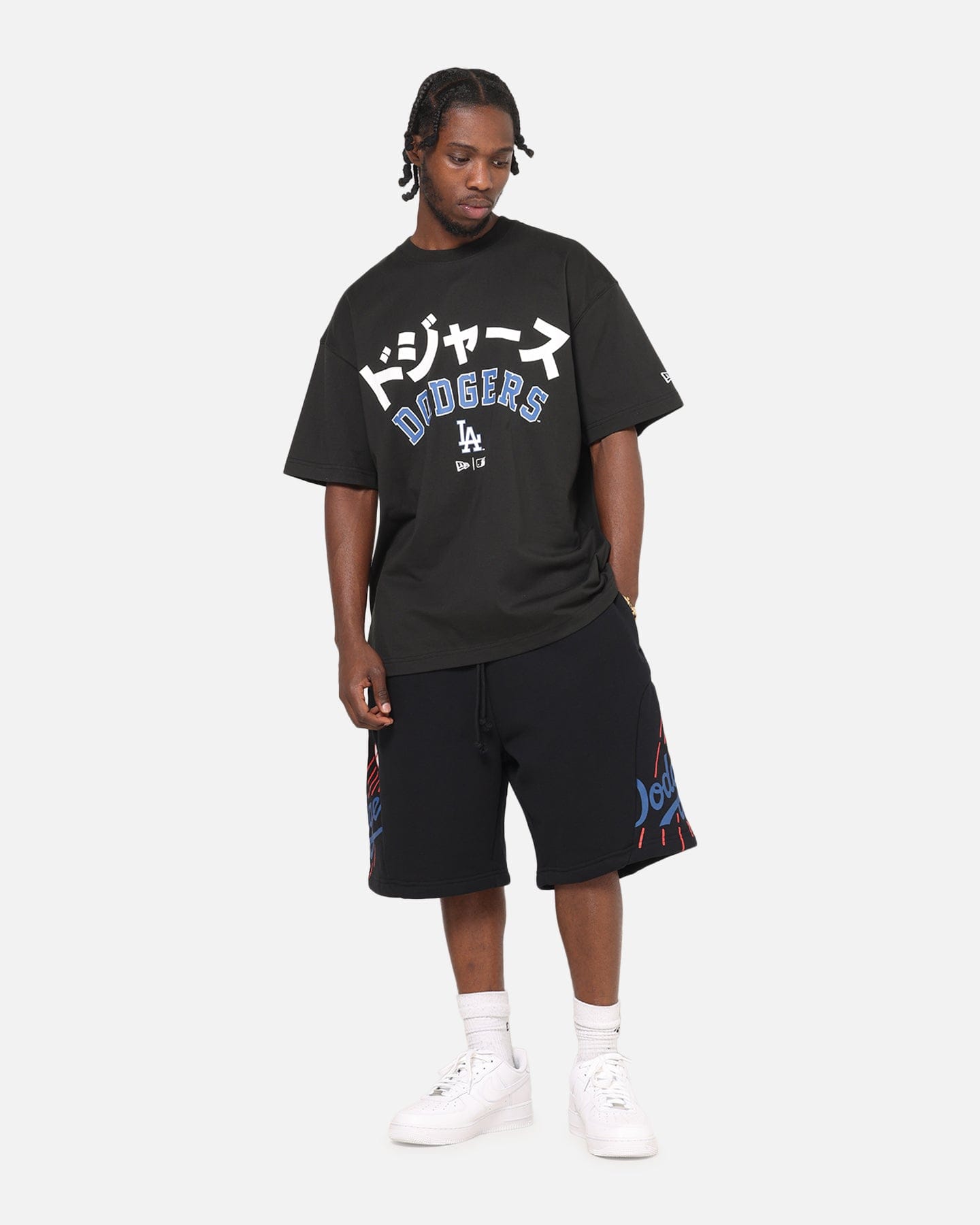 New Era Los Angeles Dodgers Kanji T - Shirt Black