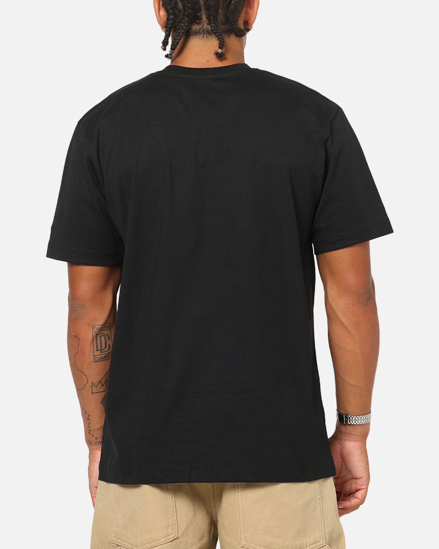 New Era New York Knicks Gothic Oversized T - Shirt Black