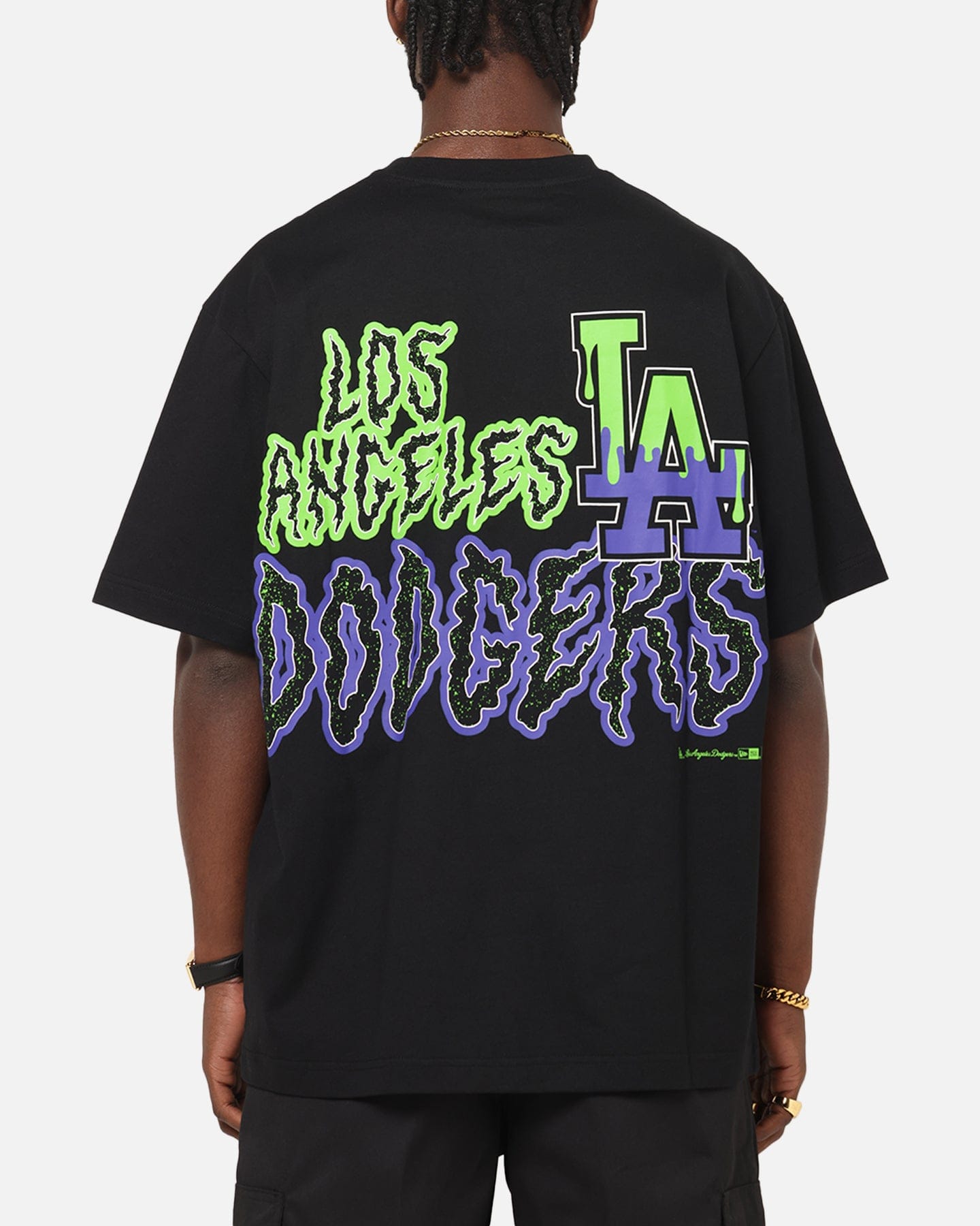 New Era Los Angeles Dodgers Drip T - Shirt Black