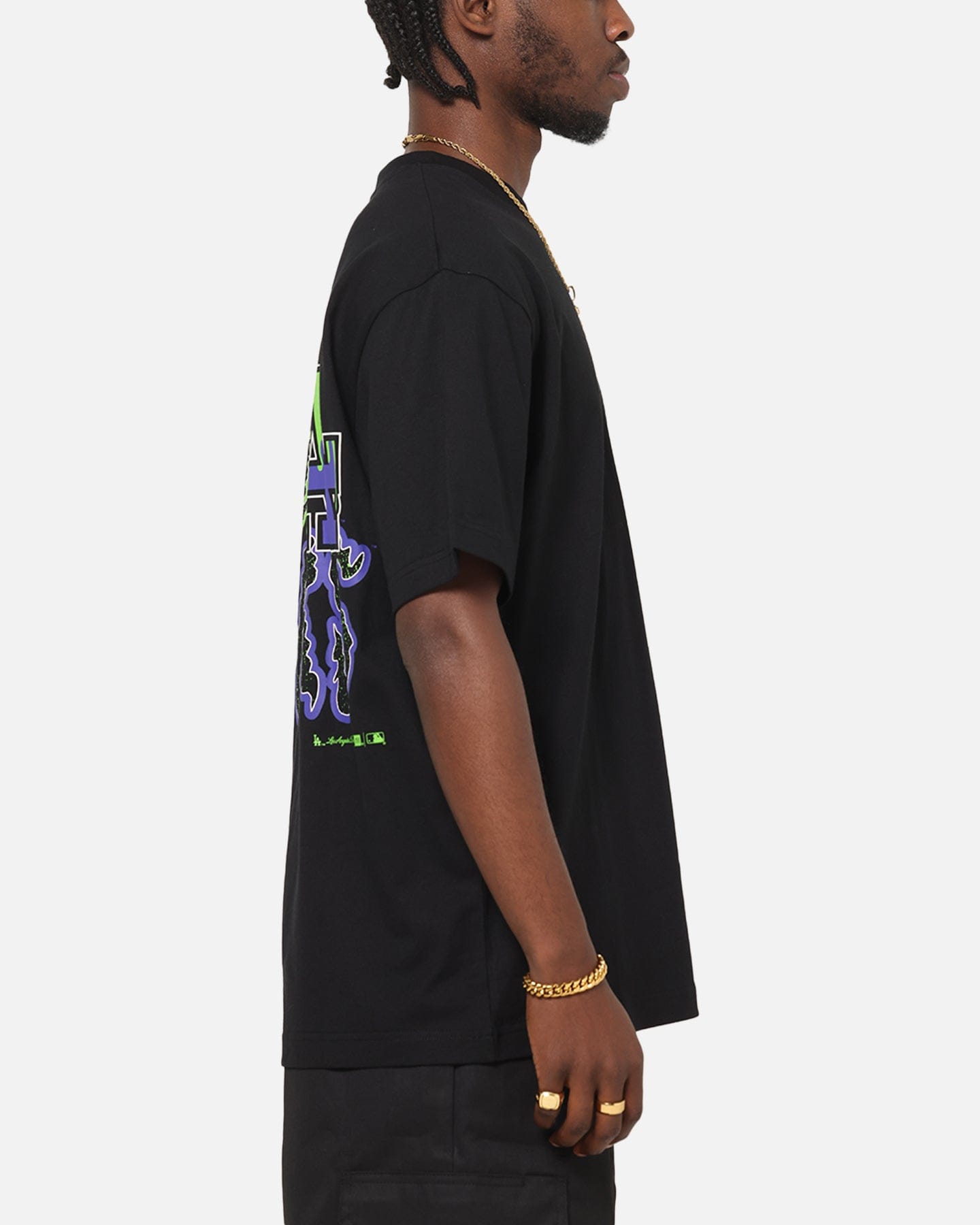 New Era Los Angeles Dodgers Drip T - Shirt Black