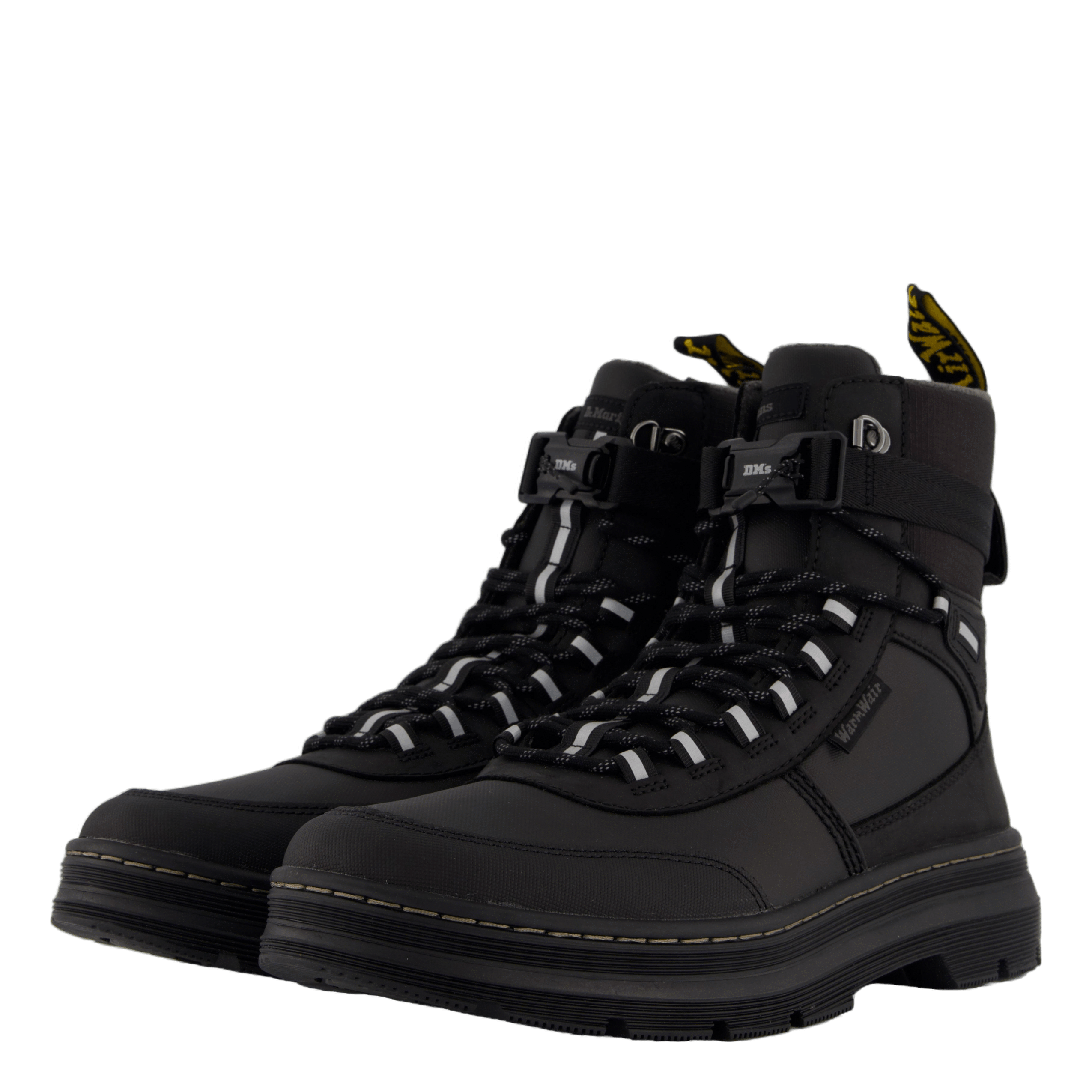 Dr Martens Combs Tech Wx Black Coated