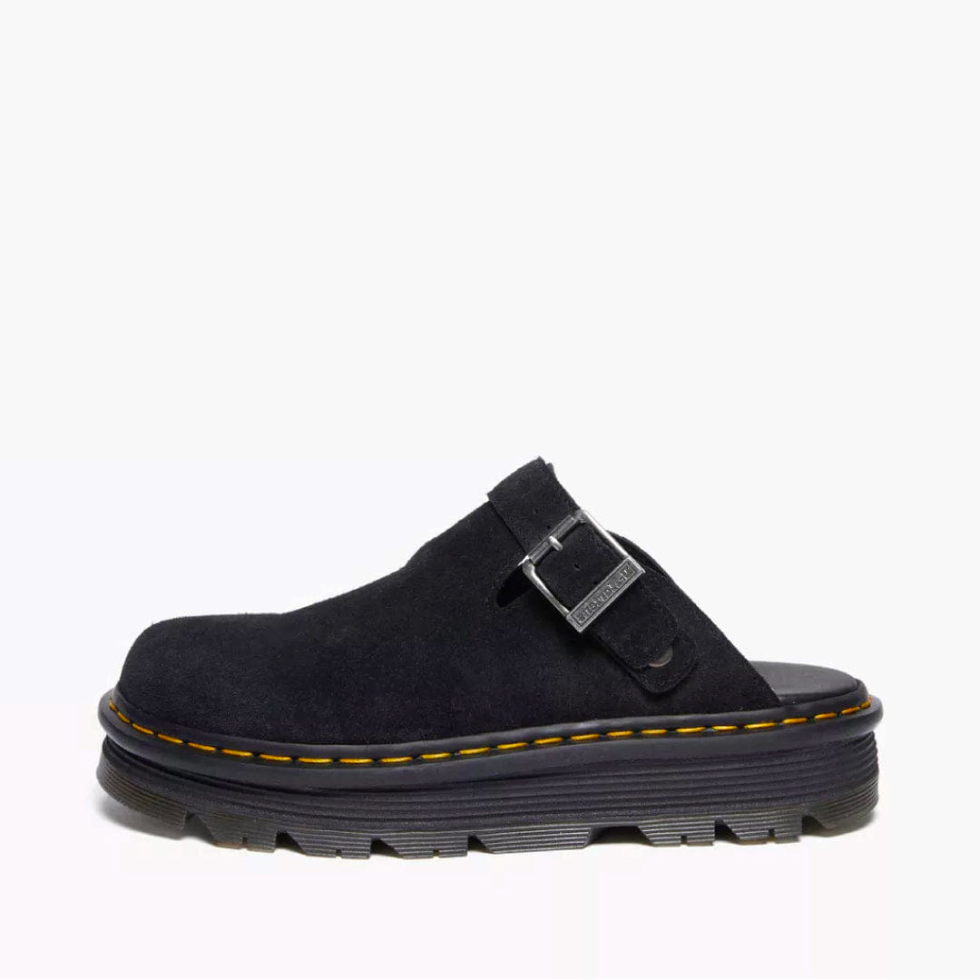 Dr Martens Zebzag Mule Black E.h Suede