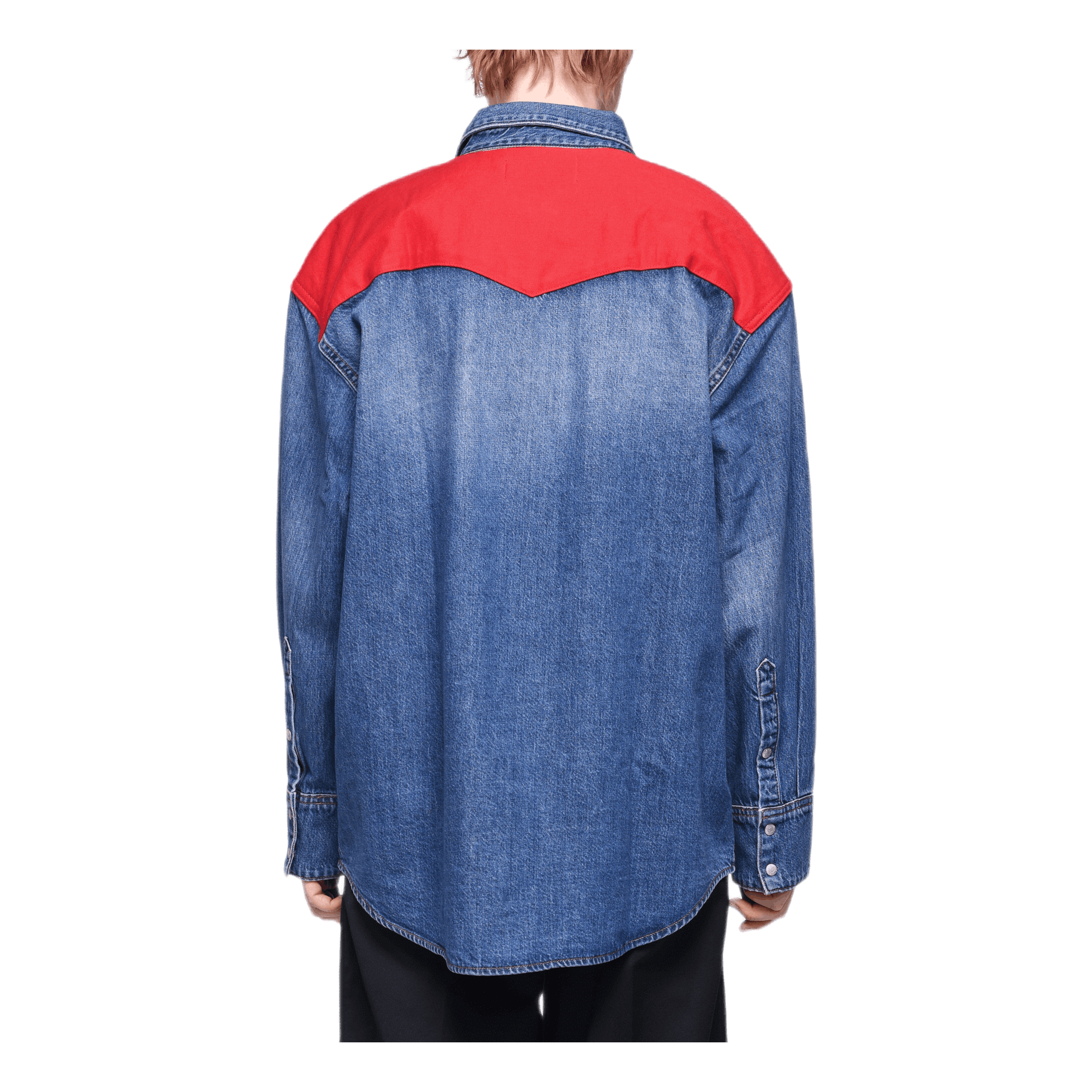 Calvin Klein Oversized Foundation Shirt Blue