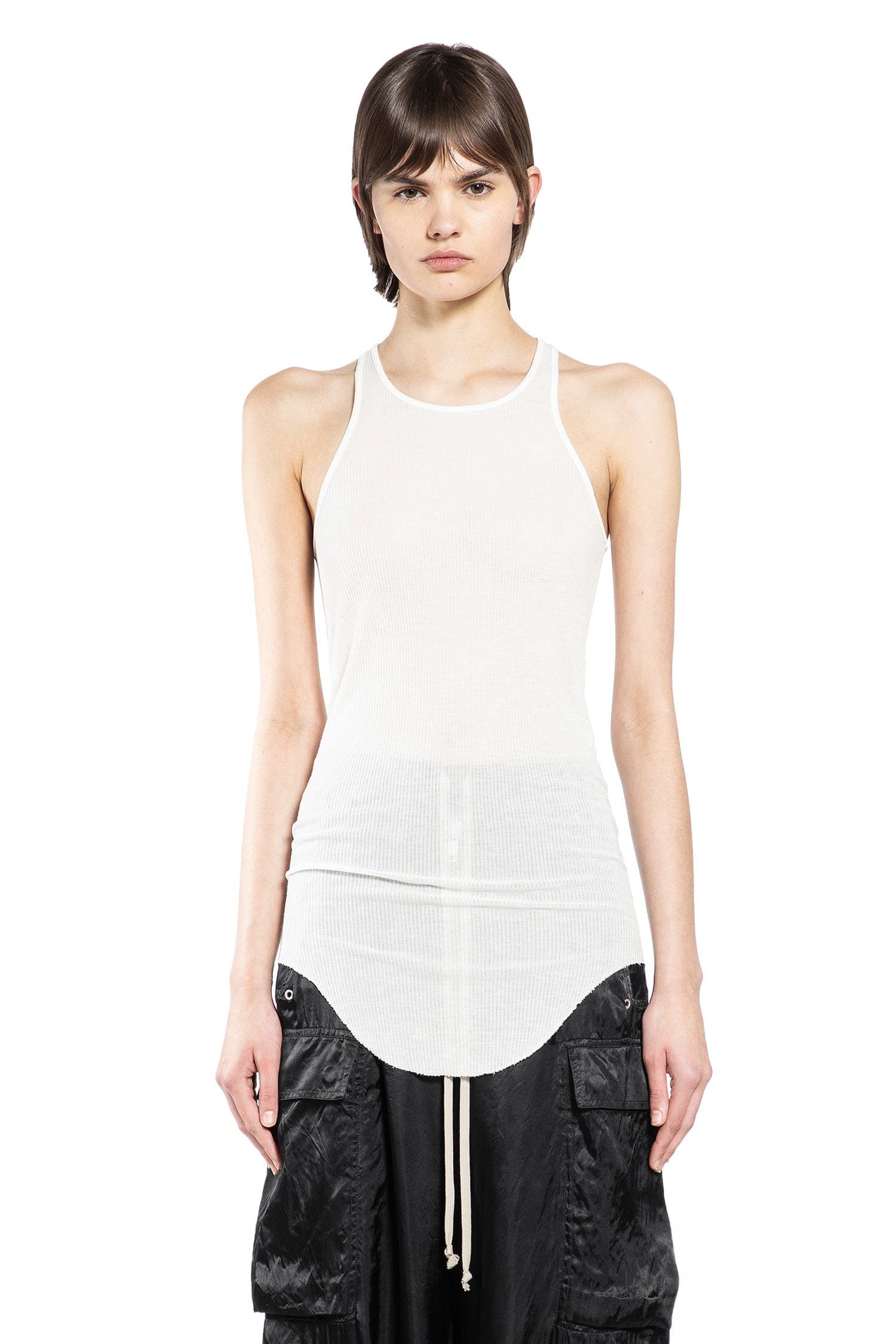 RICK OWENS Temple Basic Rib Tank