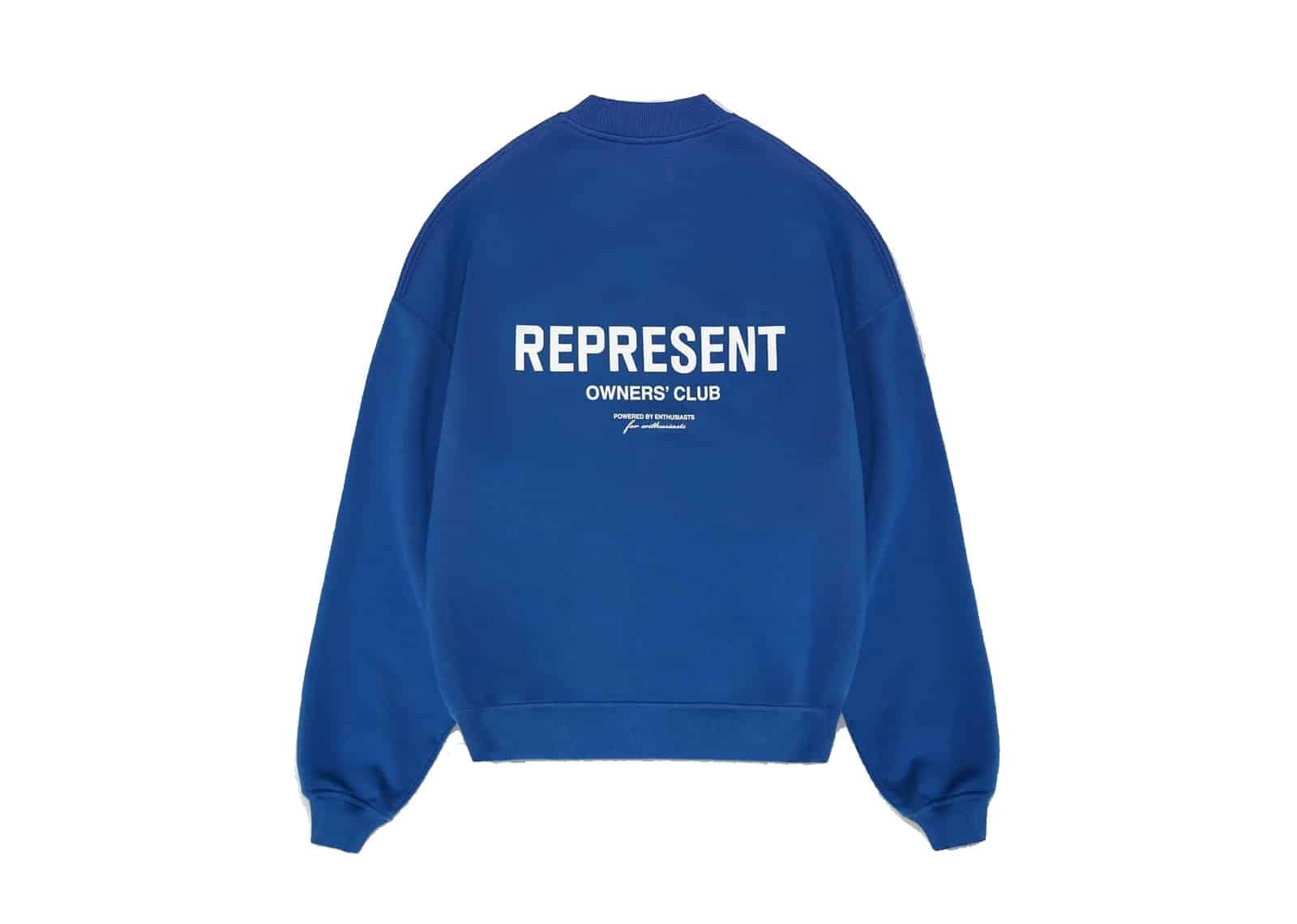 Represent Owners Club Crewneck Cobalt Blue
