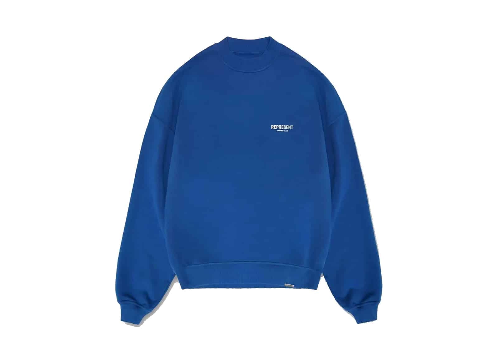 Represent Owners Club Crewneck Cobalt Blue