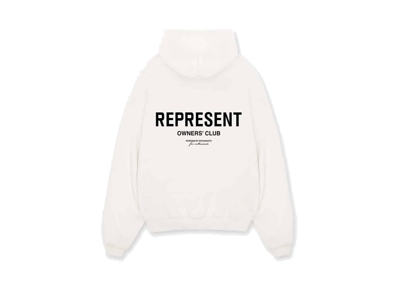Represent Owners Club Hoodie White