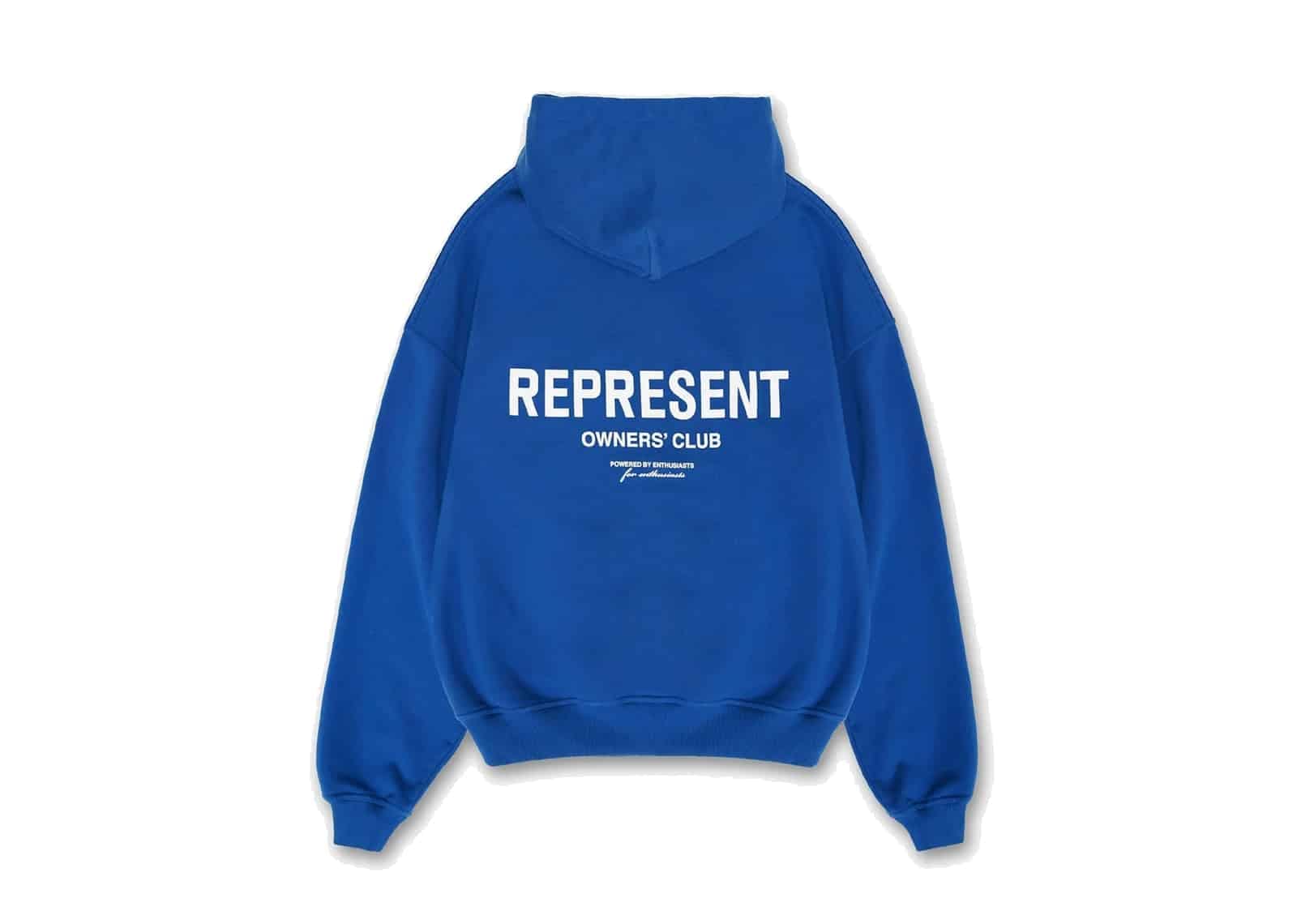 Represent Owners Club Hoodie Cobalt Blue