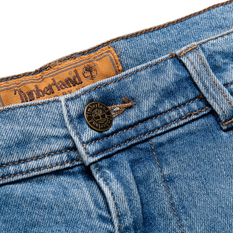 Timberland BEAMS x Timberland Denim Carpenter Zip - Off Pant - Light Wash
