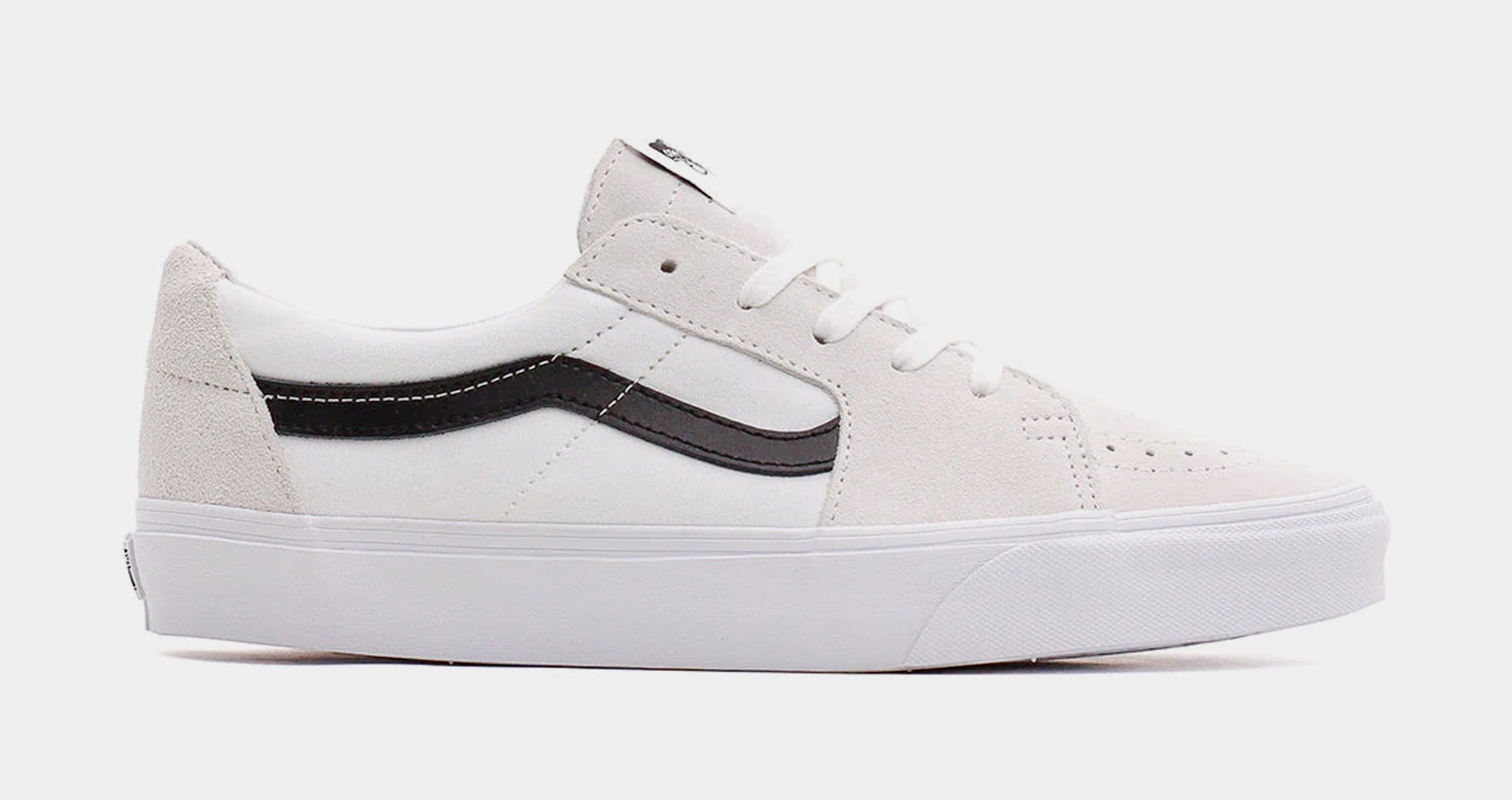 Vans SK8 Low Mens Skate Shoes (Beige/White)