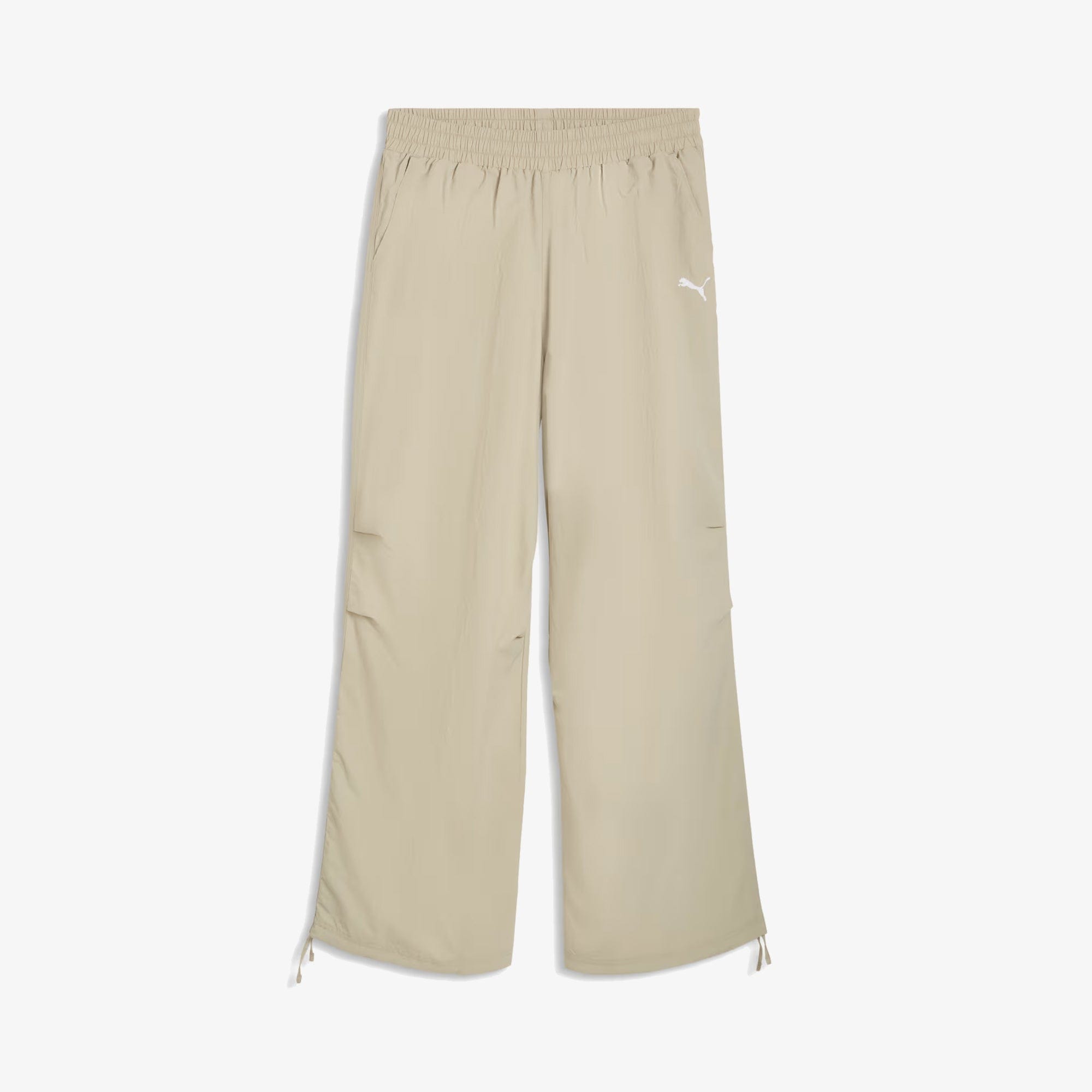 Puma | WARDROBE ESSENTIALS OVERSIZED PARACHUTE PANTS { PEBBLE GRAY
