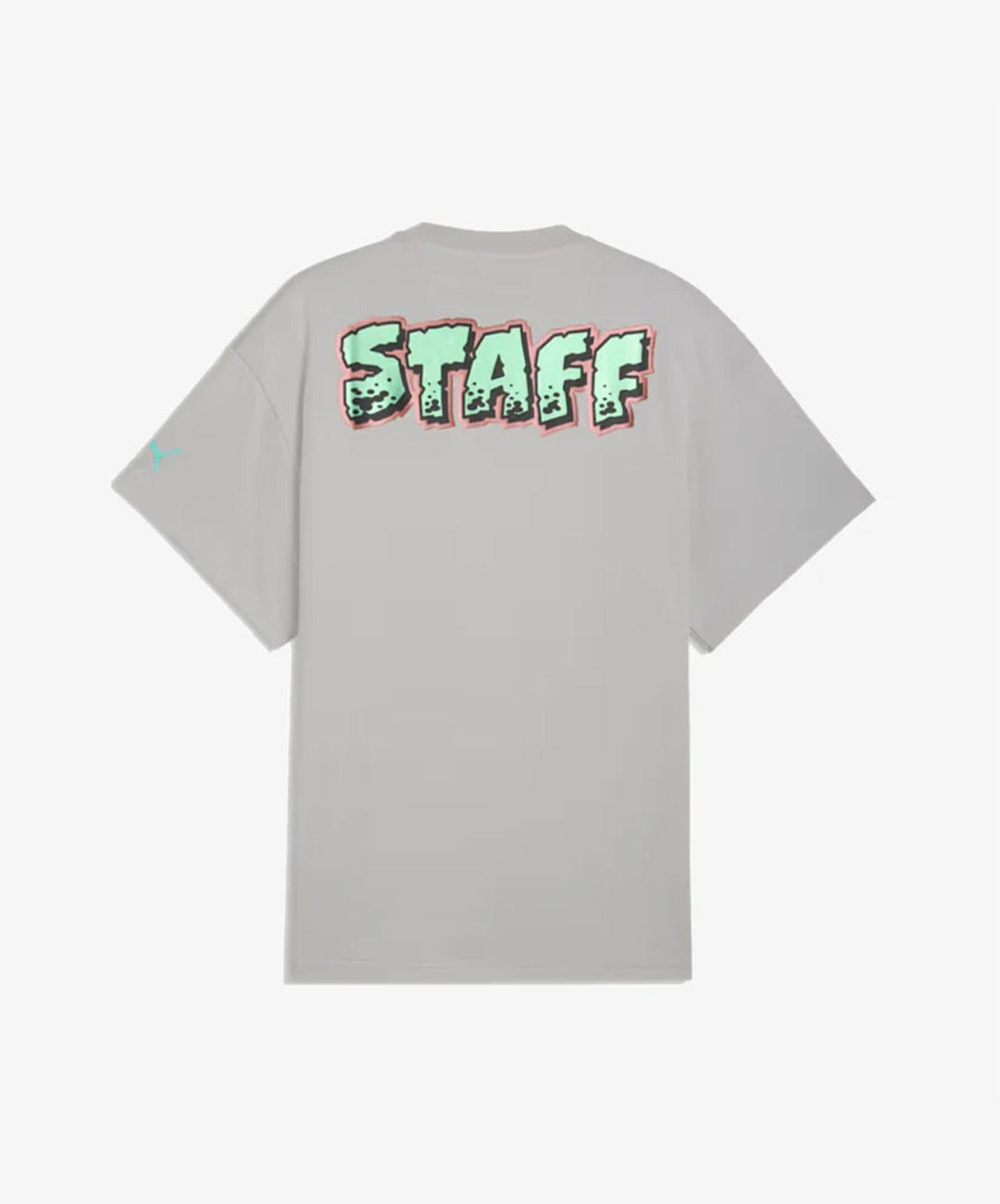 PUMA | MELO WORLD T-Shirt II OVERSIZED { GRAY ECHO