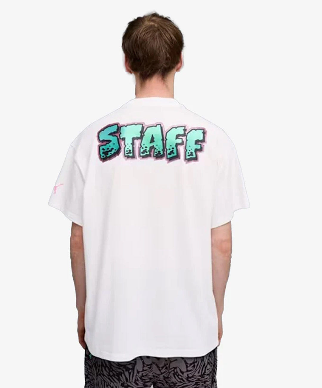 PUMA | LAMELO x MELO WORLD OVERSIZED BASKETBALL T-Shirt { PUMA WHITE