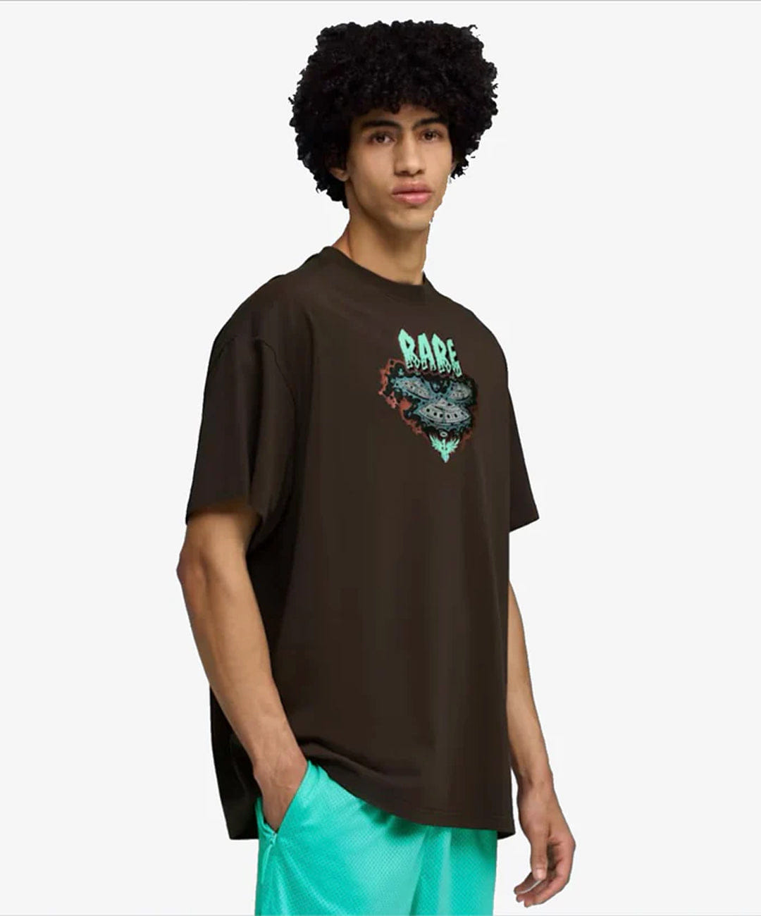 PUMA | LAMELO x MELO WORLD OVERSIZED T-Shirt { CRYSTAL BLACK