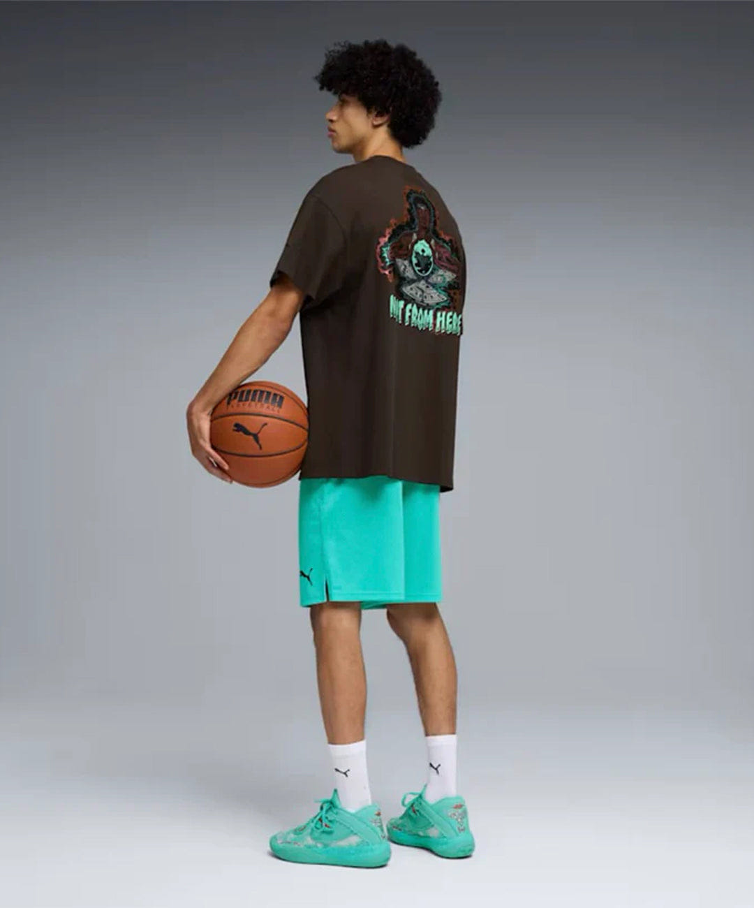 PUMA | LAMELO x MELO WORLD OVERSIZED T-Shirt { CRYSTAL BLACK