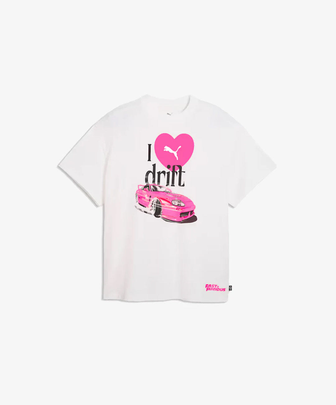 PUMA | x FAST & FURIOUS T-Shirt { PUMA WHITE