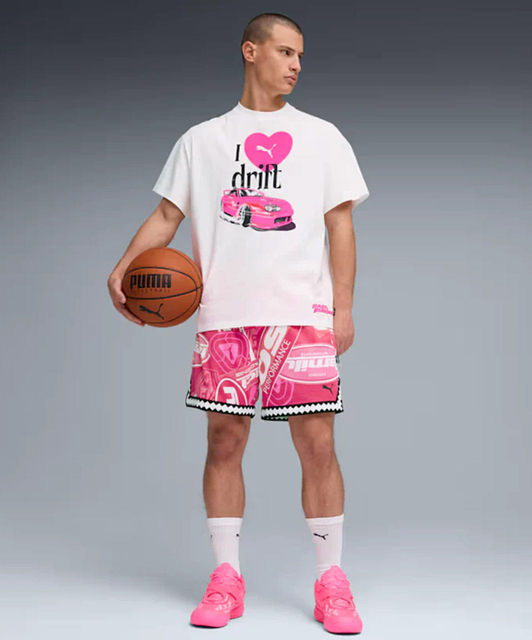 PUMA | x FAST & FURIOUS T-Shirt { PUMA WHITE