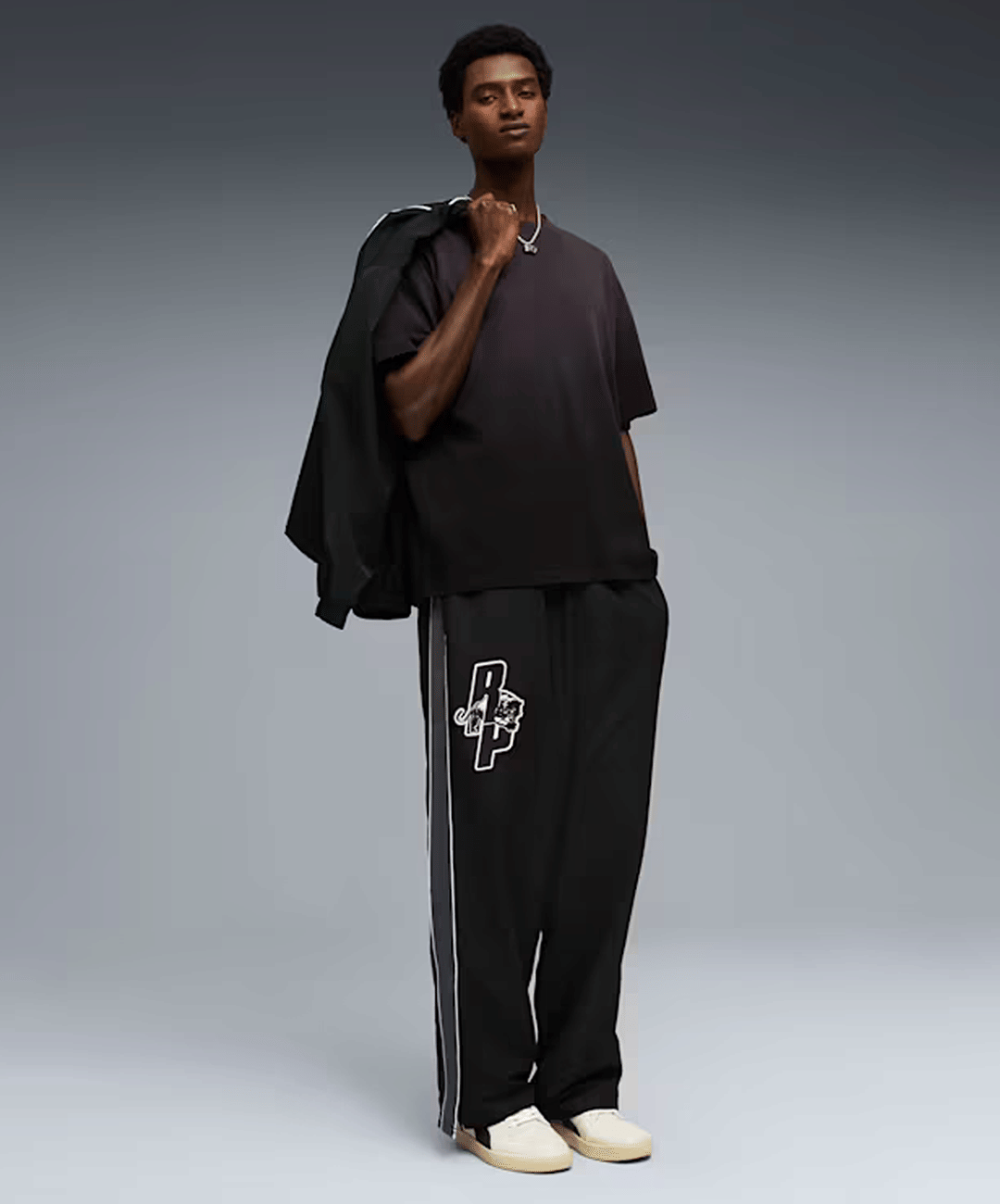 PUMA | x REPRESENT OVERSIZED T-Shirt { BLACK