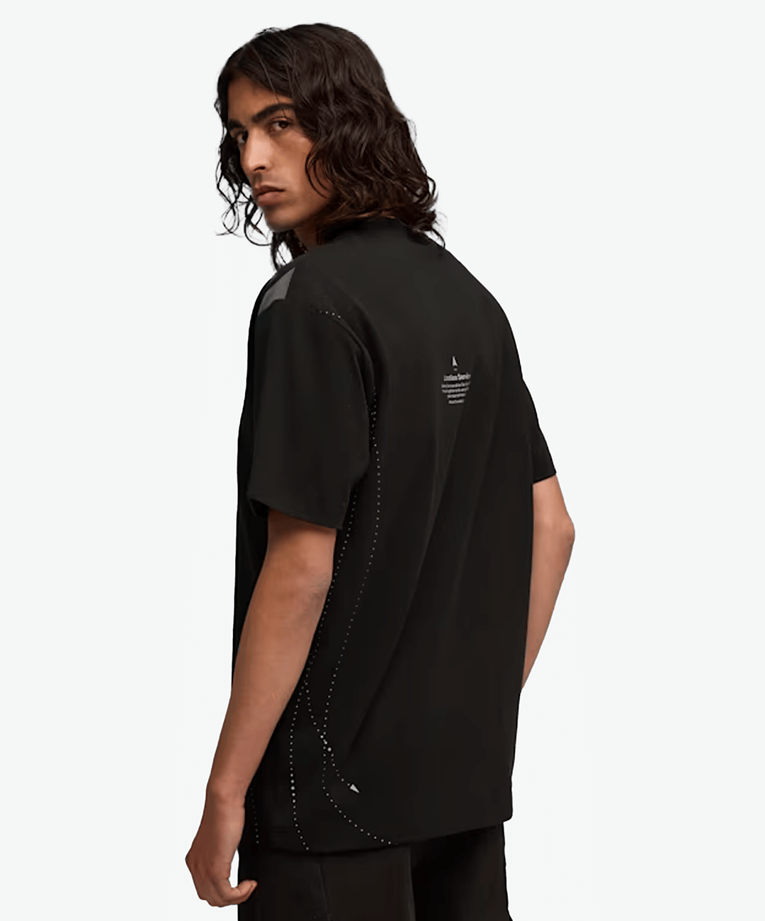 PUMA | x SAN SAN GEAR RELAXED COTTON T-Shirt { BLACK