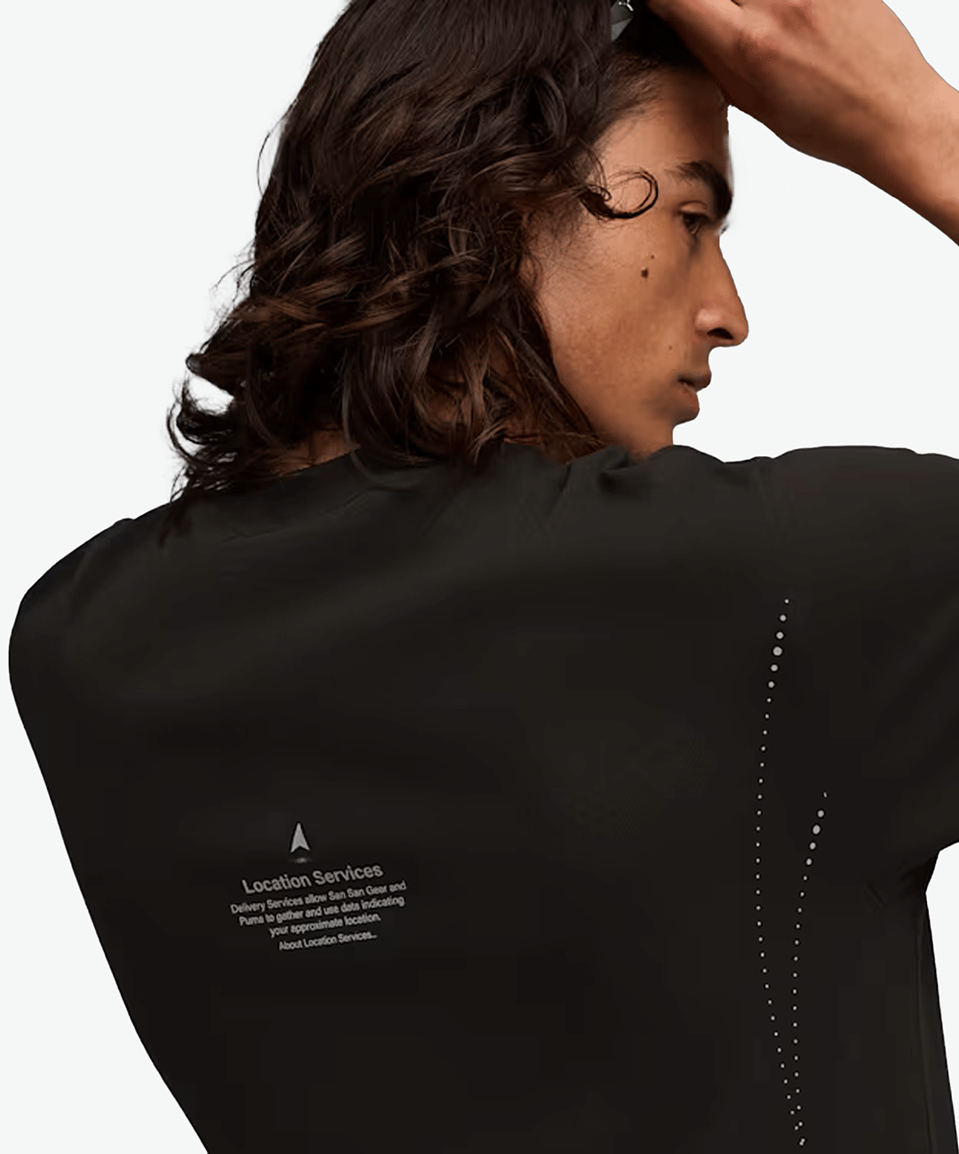 PUMA | x SAN SAN GEAR RELAXED COTTON T-Shirt { BLACK
