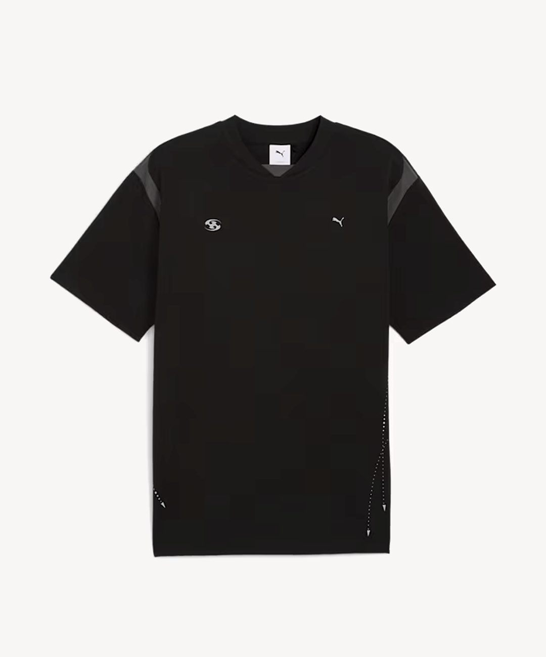 PUMA | x SAN SAN GEAR RELAXED COTTON T-Shirt { BLACK