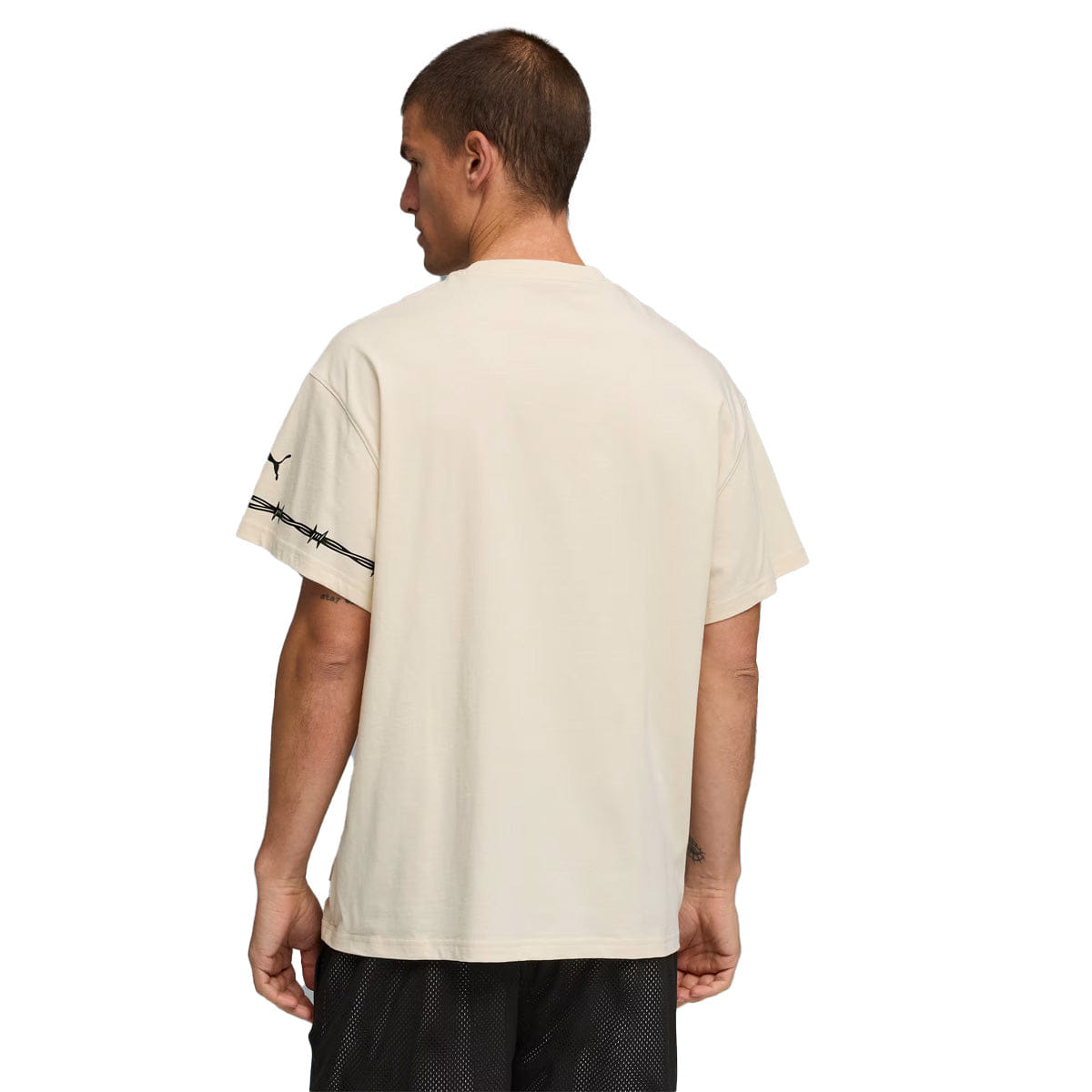 PUMA Swish N Ink T-Shirt Alpine Snow