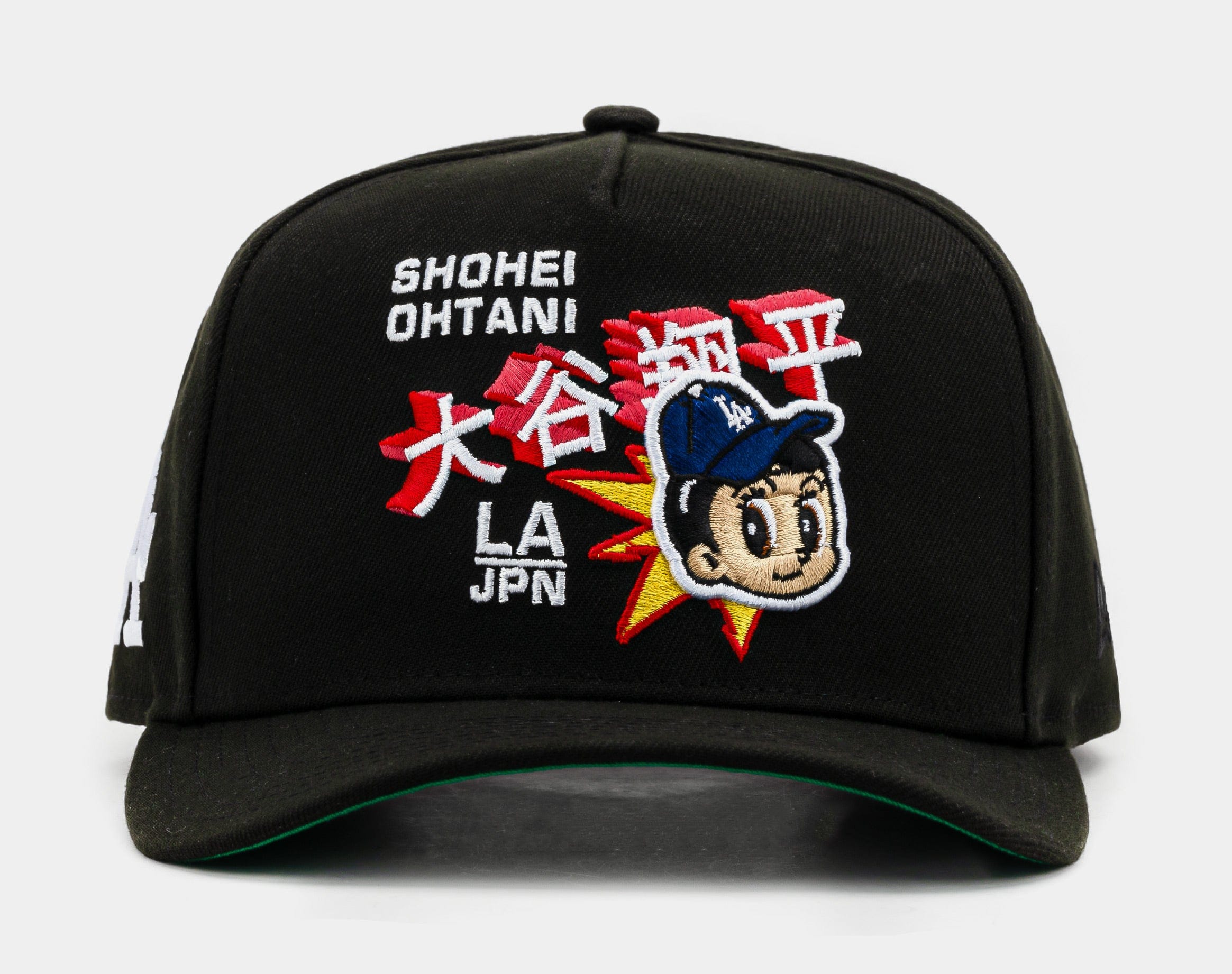 NEW ERA Shoe Palace Exclusive Los Angeles Dodgers Shohei Ohtani 950AF Snapback Mens Hat (Black)
