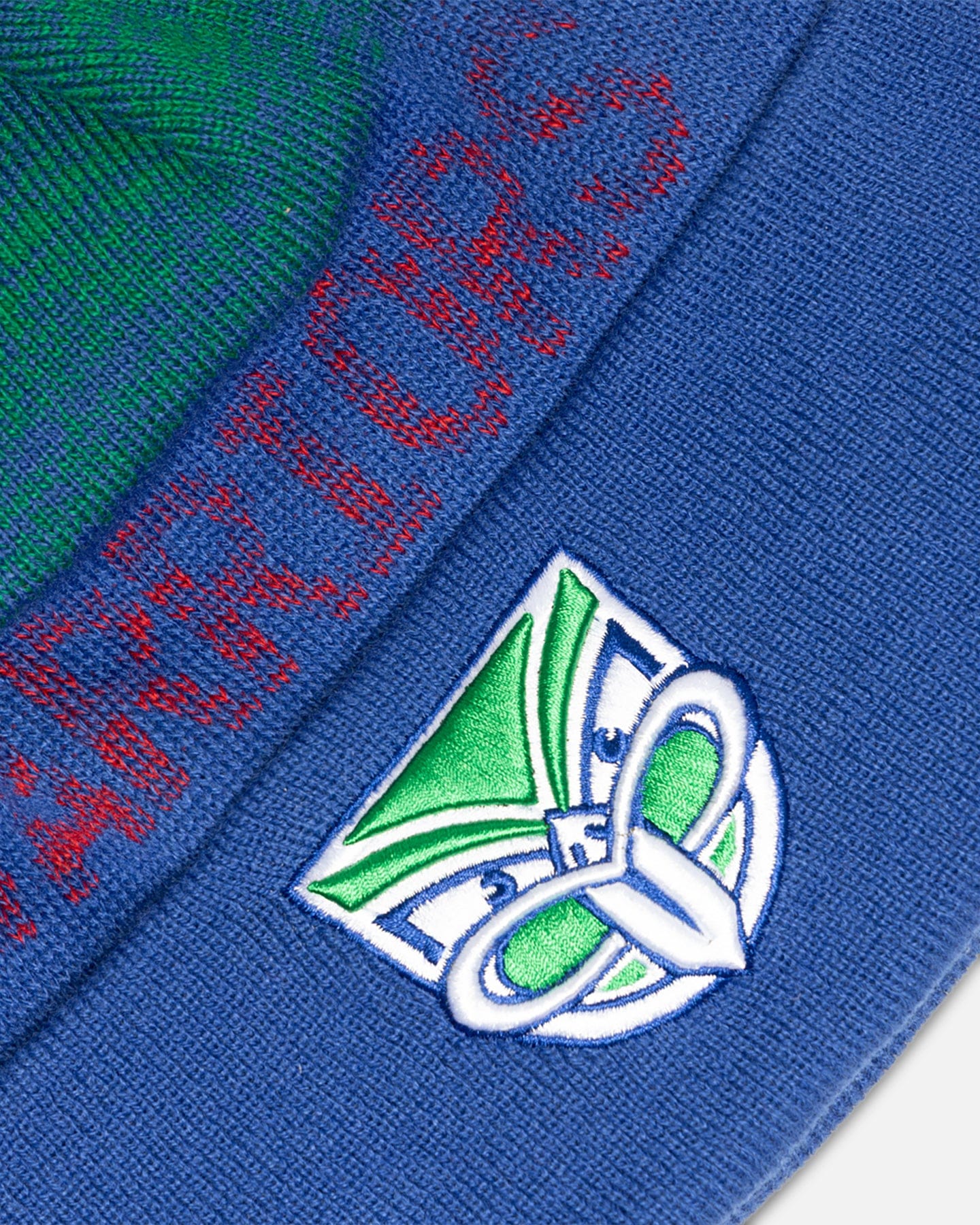New Era New Zealand Warriors NRL Ombre Marle Knitted Beanie Official Team Colour