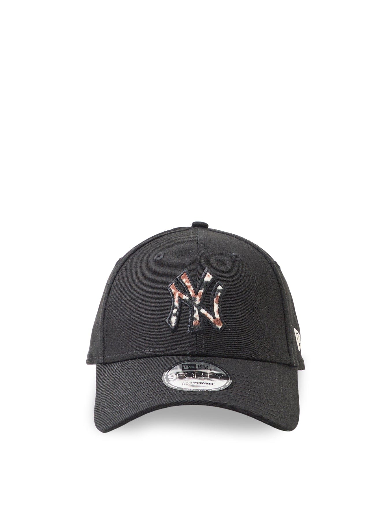 New Era Faux Pony Infill 9 Forty NY Yankees Cap Black