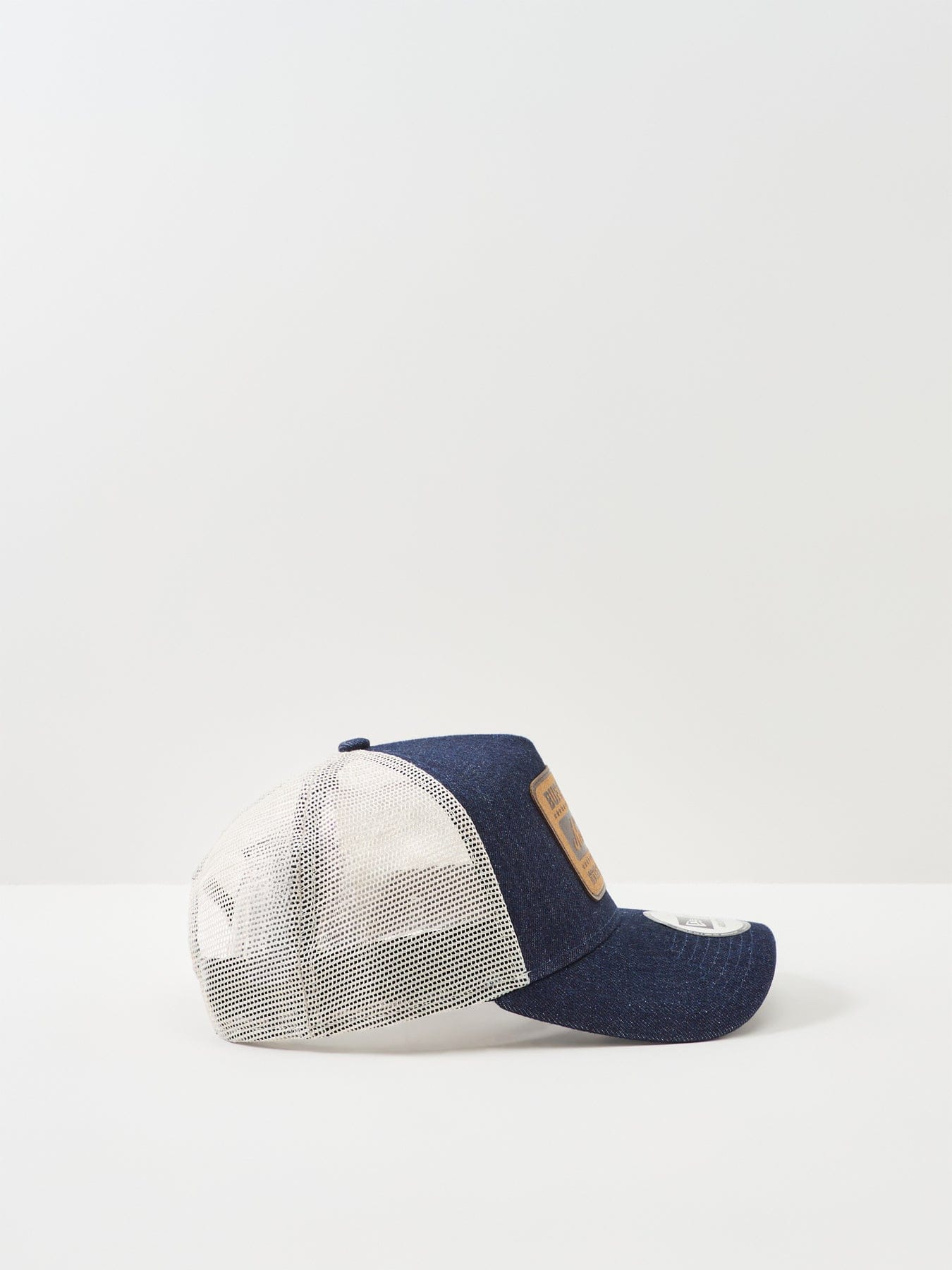 New Era Patch Denim Trucker Cap Multi