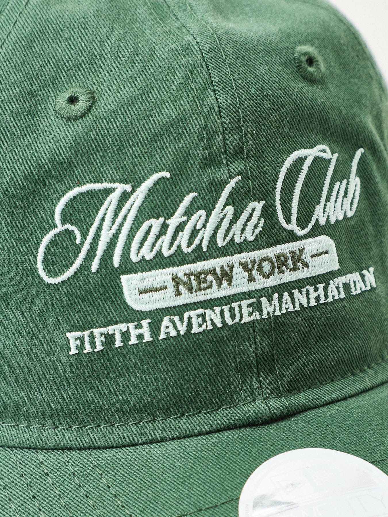 New Era Female Café Slogan 9TWENTY Cap Green